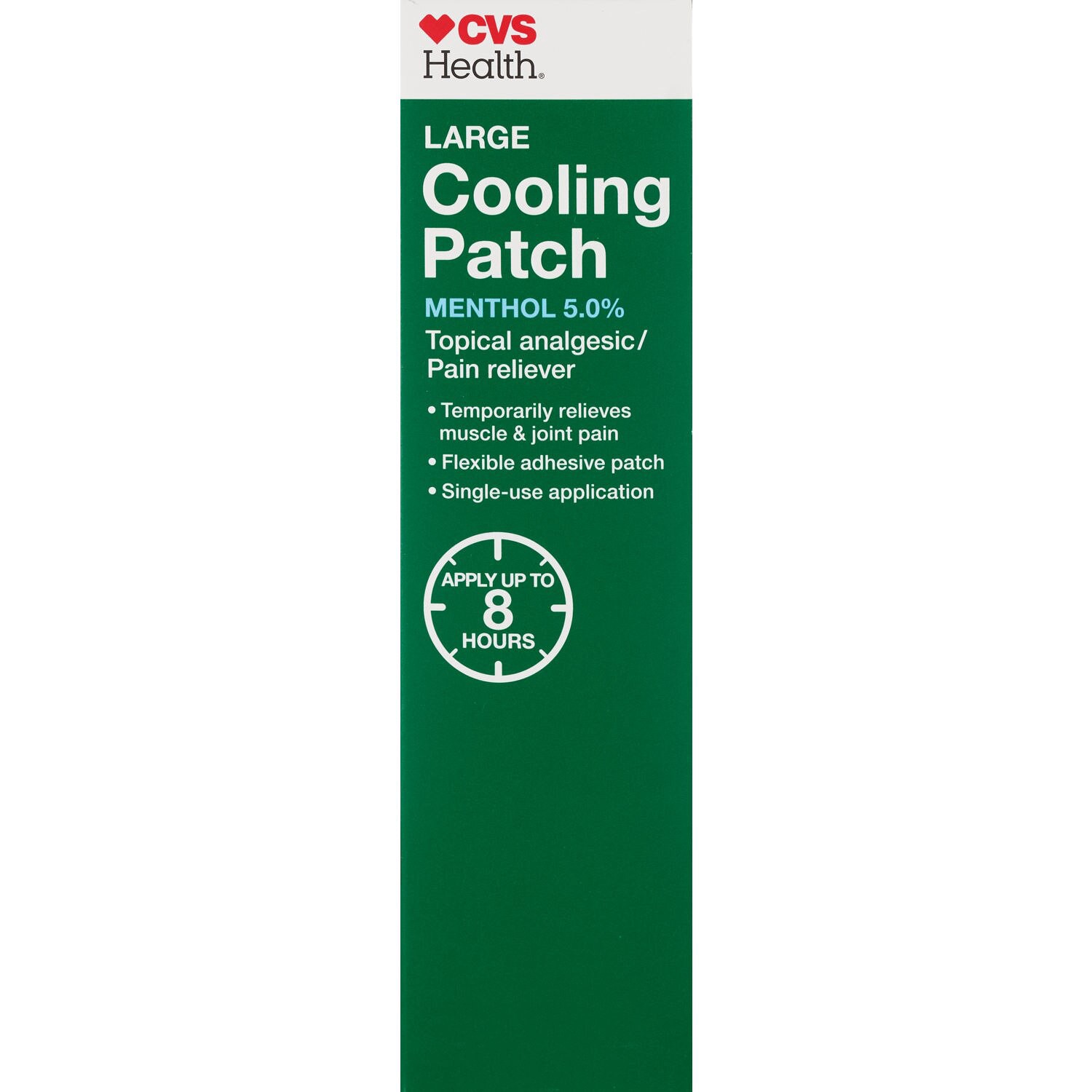slide 5 of 5, Cvs Health Cooling Patch, 10 Ct, 10 ct