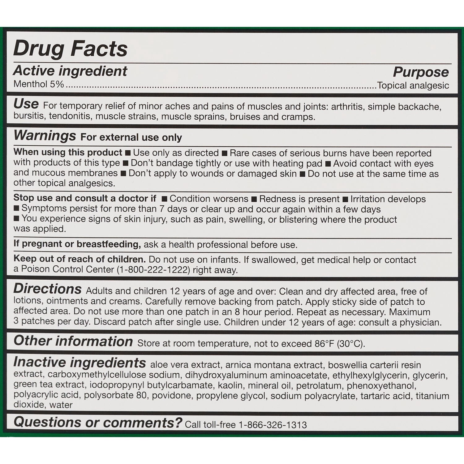 slide 4 of 5, Cvs Health Cooling Patch, 10 Ct, 10 ct