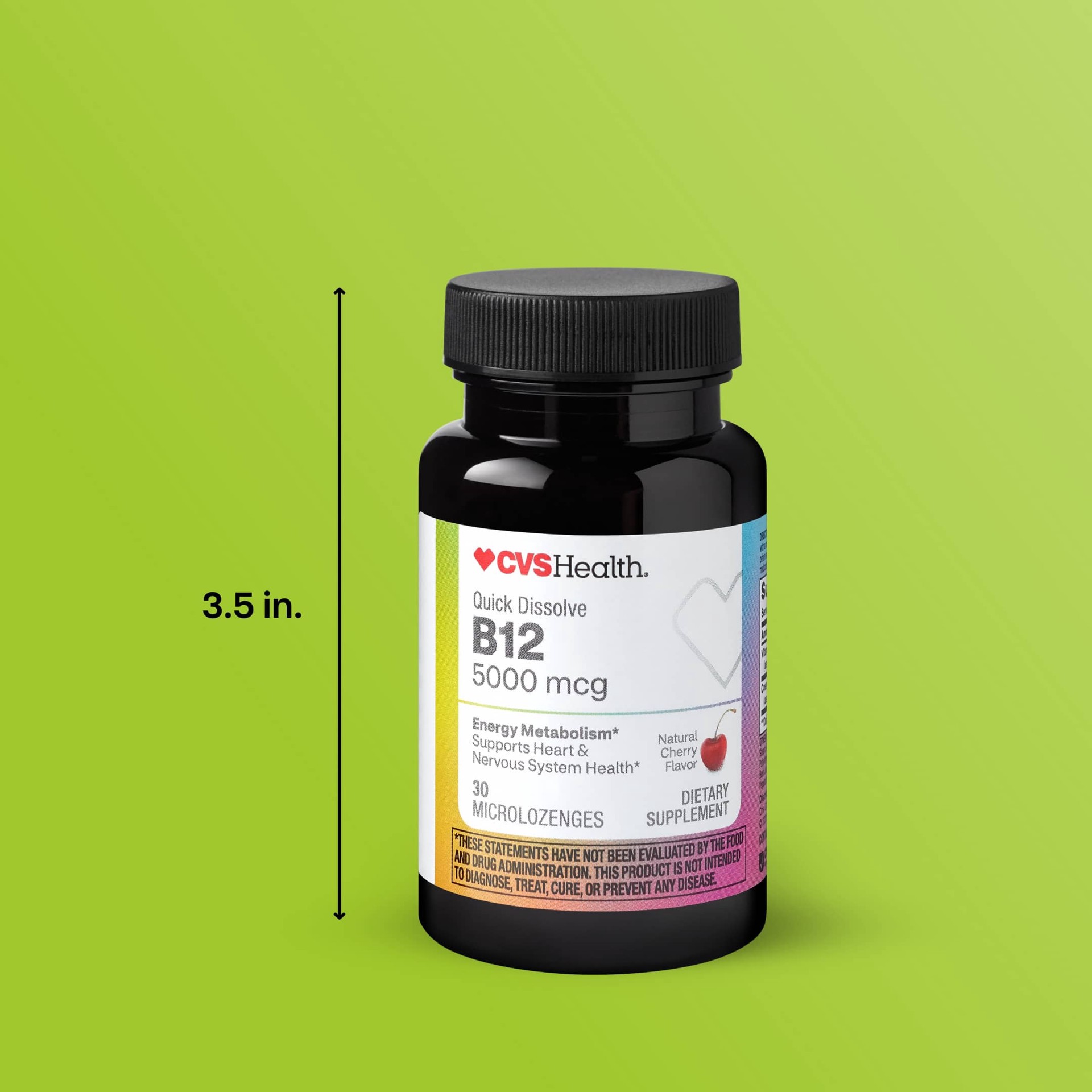 slide 4 of 10, Cvs Health B12 Microlozenges, 30 Ct, 30 ct