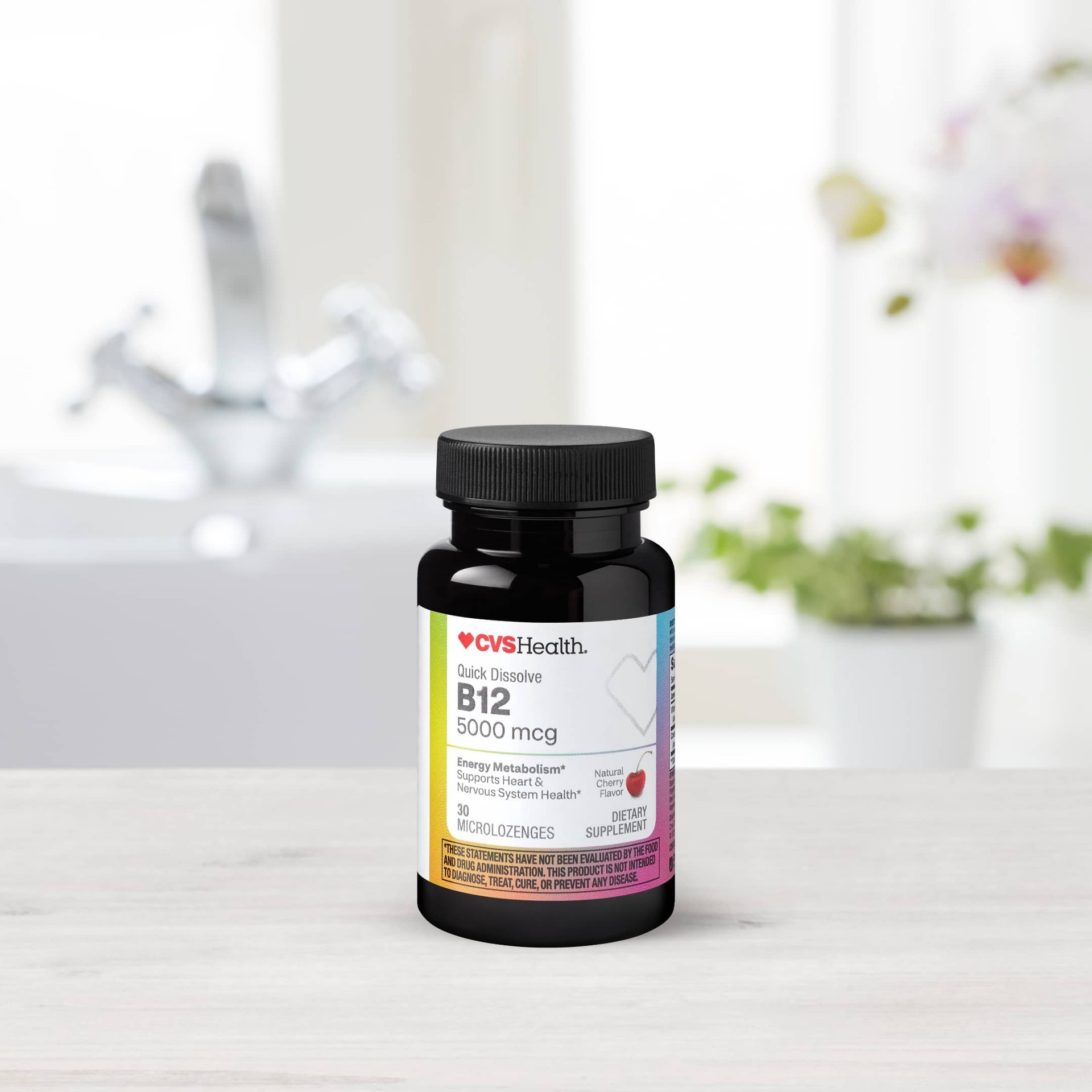 slide 10 of 10, Cvs Health B12 Microlozenges, 30 Ct, 30 ct