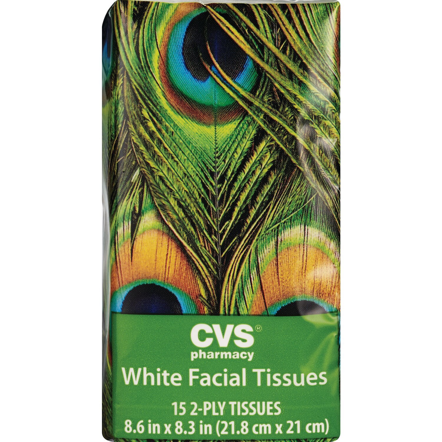 slide 2 of 3, CVS Health Cvs Facial Tissues Pocket Pack, 2-Ply, 15 Ct, 10 ct