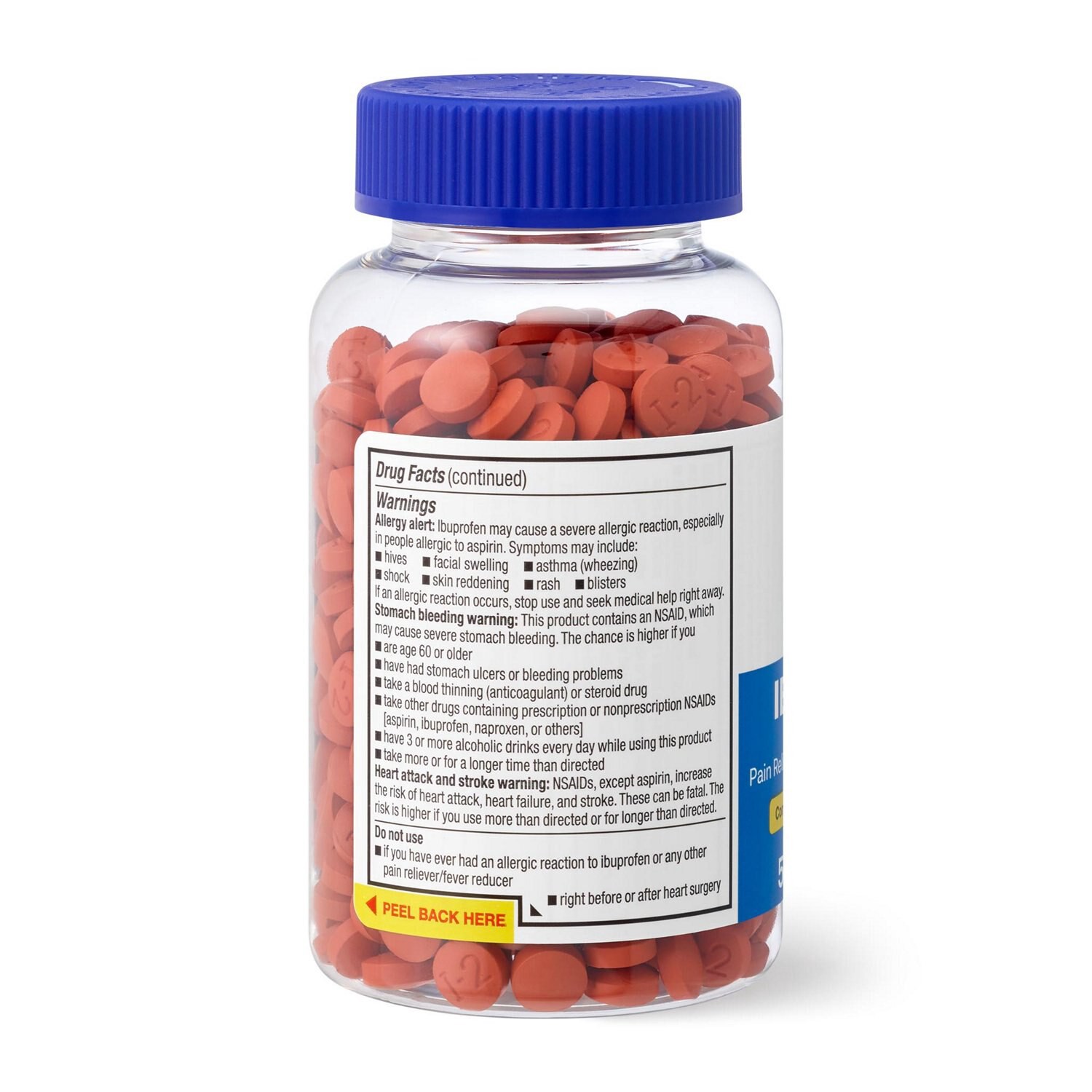 slide 2 of 9, Cvs Health Ibuprofen Pain Reliever & Fever Reducer (Nsaid) 200 Mg Coated Tablets, 500 Ct, 500 ct