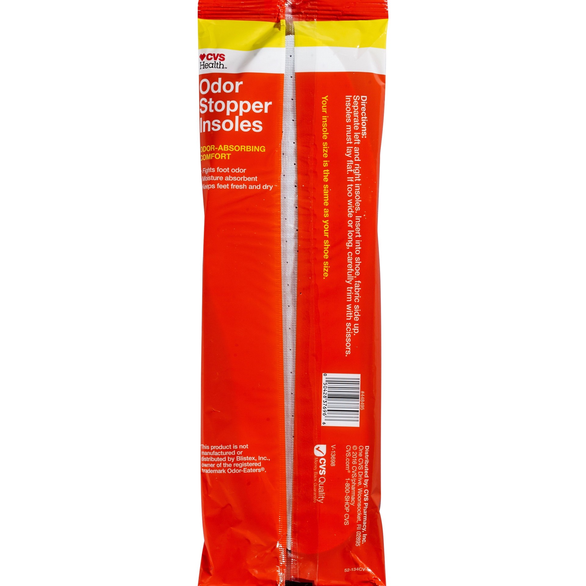 slide 4 of 4, CVS Health Odor Absorbing Insoles, 3 Ct, 1 ct