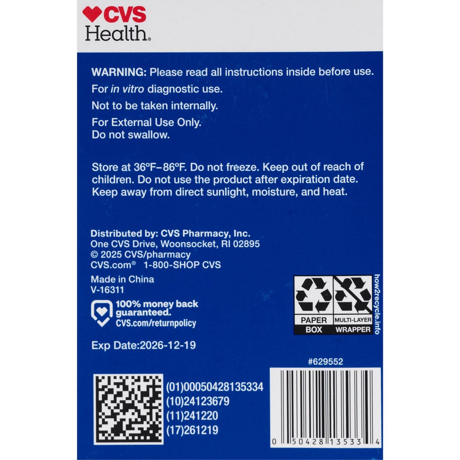 slide 2 of 4, Cvs Health Daily Ovulation Test Strips, 50 Ct, 50 ct