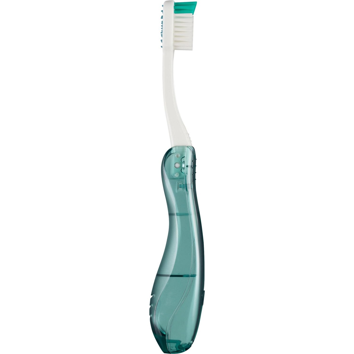 slide 2 of 4, Cvs Folding Travel Toothbrush, 1 ct