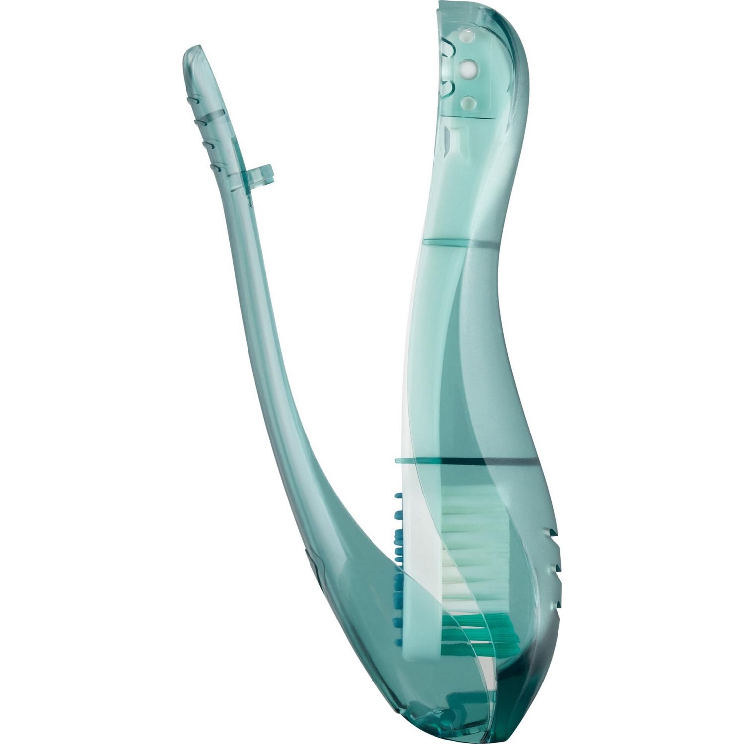 slide 3 of 4, Cvs Folding Travel Toothbrush, 1 ct