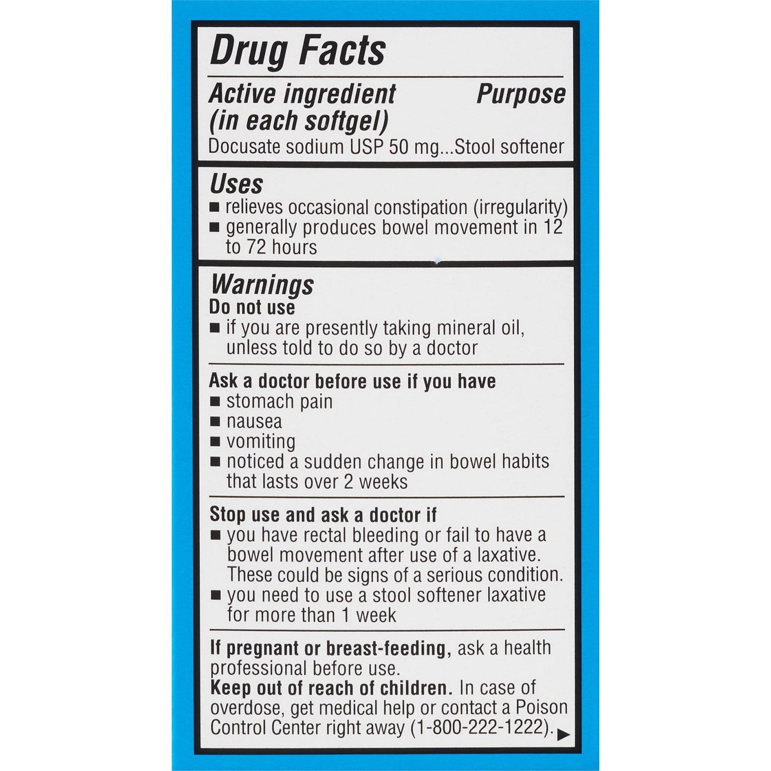 slide 3 of 3, Cvs Health Stool Softener Softgels, 30 Ct, 30 ct