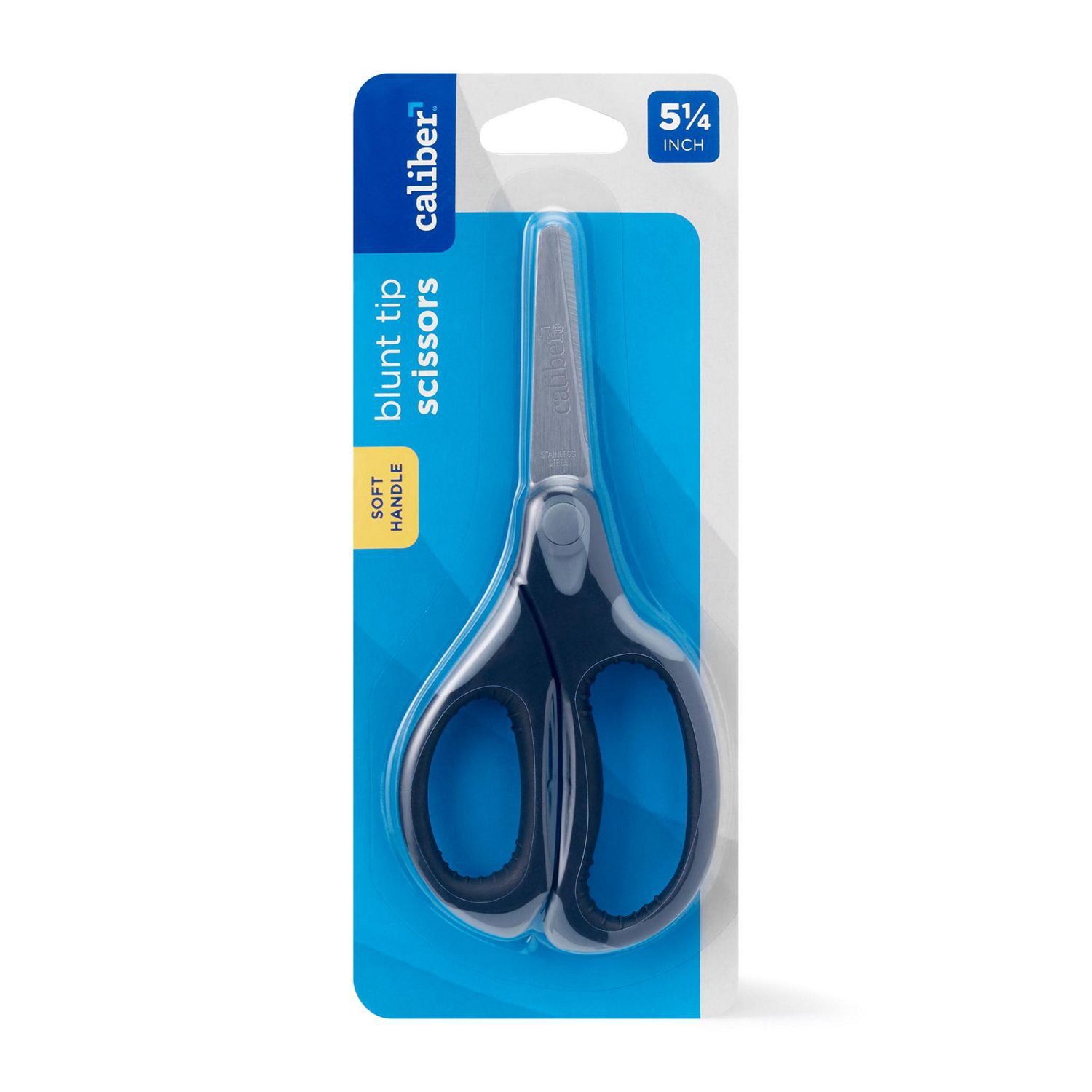 slide 4 of 5, Caliber Scissors Soft Handle 5 In, Blunt, 1 ct