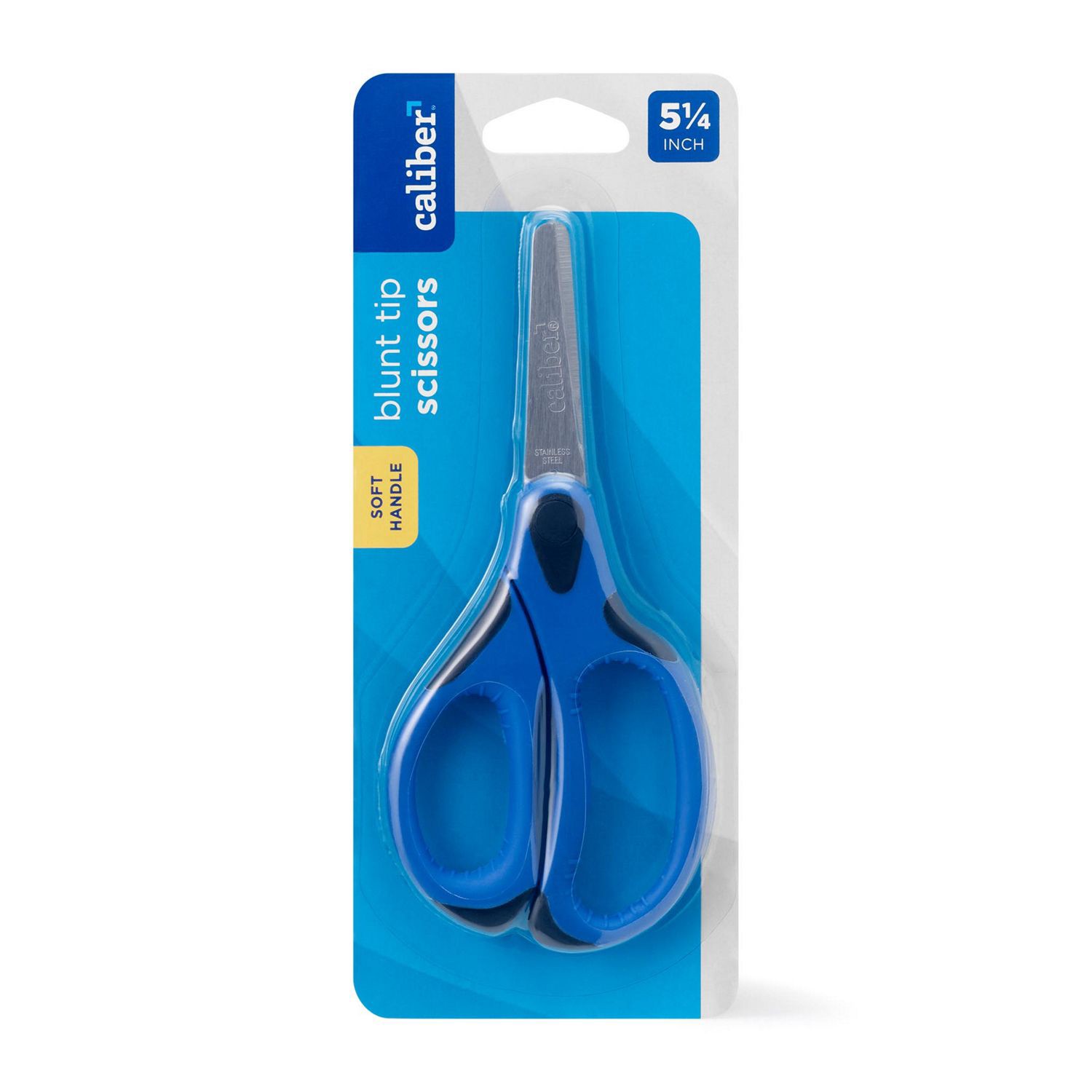 slide 5 of 5, Caliber Scissors Soft Handle 5 In, Blunt, 1 ct