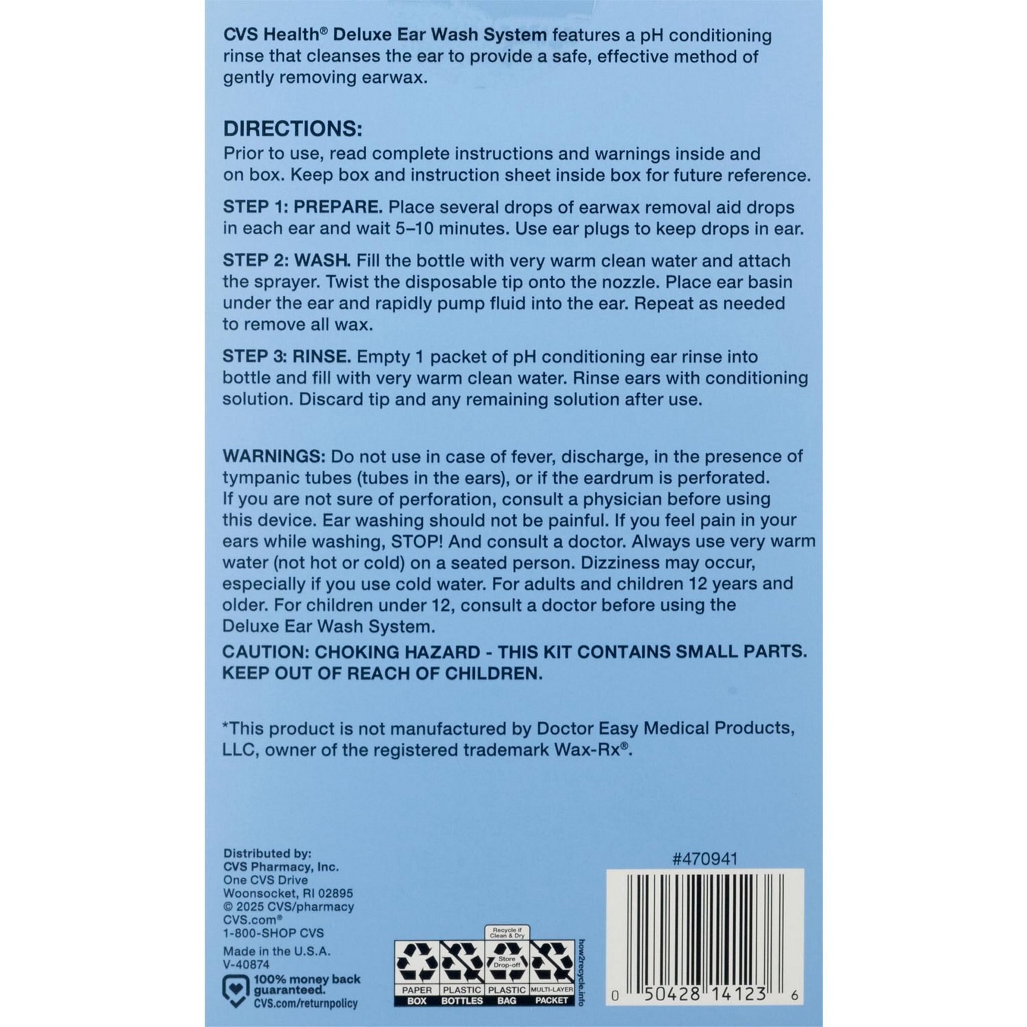 slide 4 of 4, Cvs Health Ear Wash Kit, 1 Ct, 1 ct