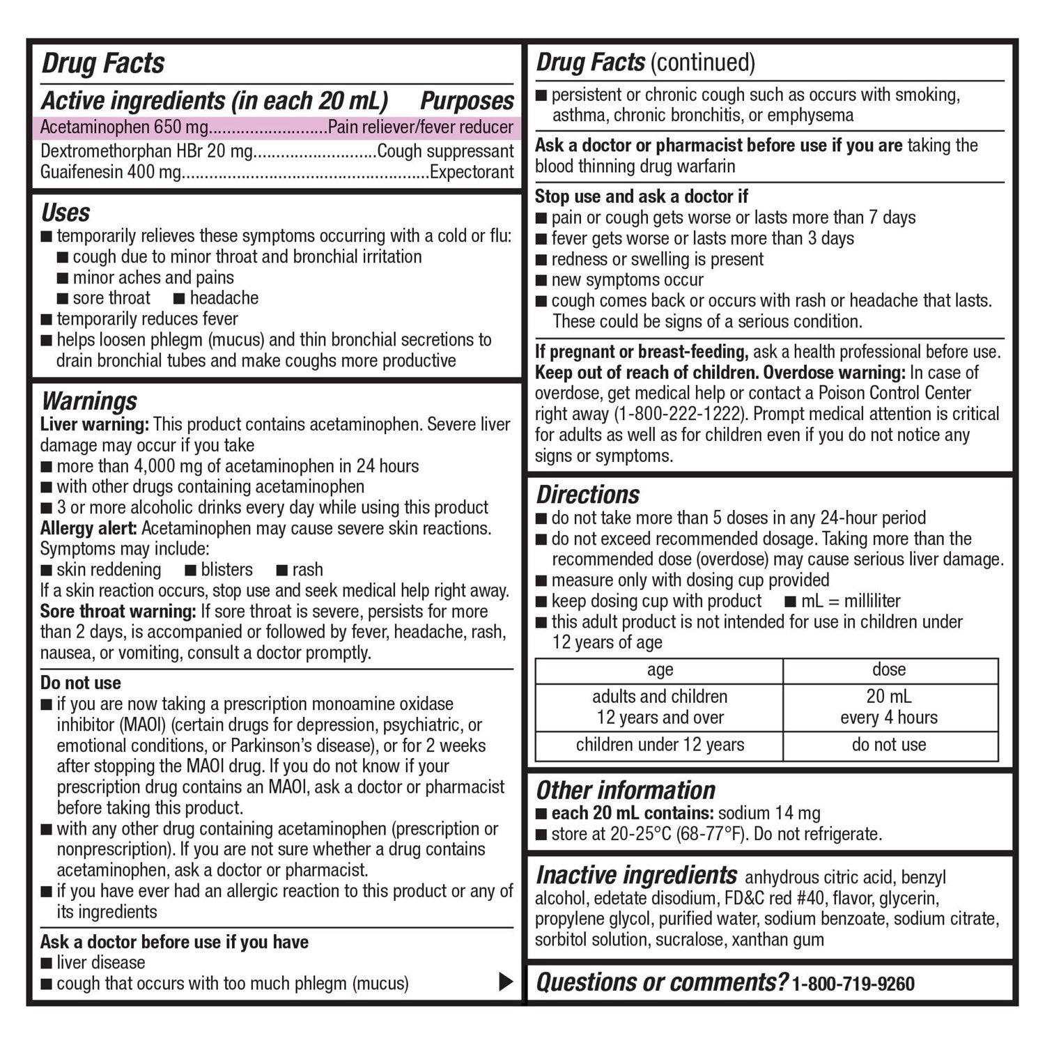 slide 5 of 8, Cvs Health Tussin Severe Cold And Flu Max, Raspberry, 8 Oz, 8 oz