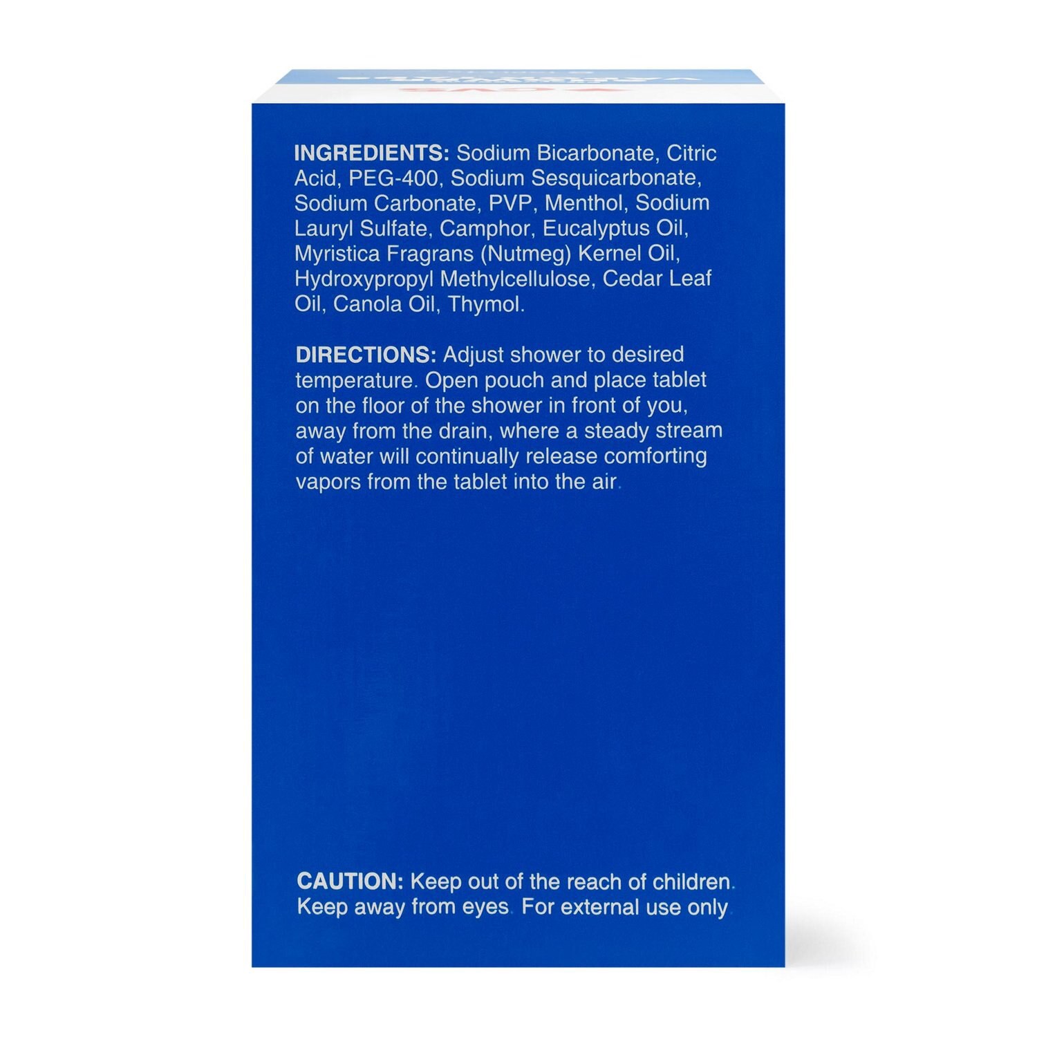 slide 5 of 5, Cvs Health Shower Tablets, Menthol, 5 Count, 5 ct