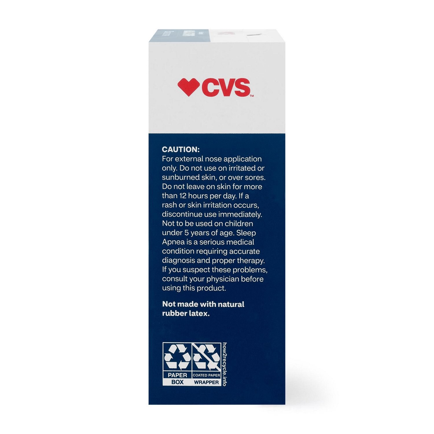 slide 5 of 5, Cvs Health Extra Strength Nasal Strips, Tan, 50 Ct, 50 ct