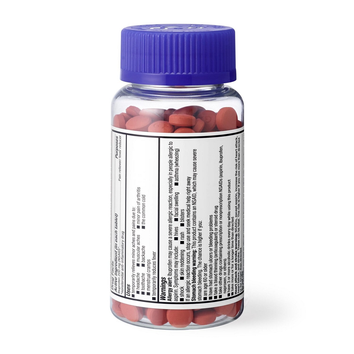 slide 2 of 7, Cvs Health Ibuprofen Pain Reliever & Fever Reducer (Nsaid) 200 Mg Coated Tablets, 300 Ct, 300 ct