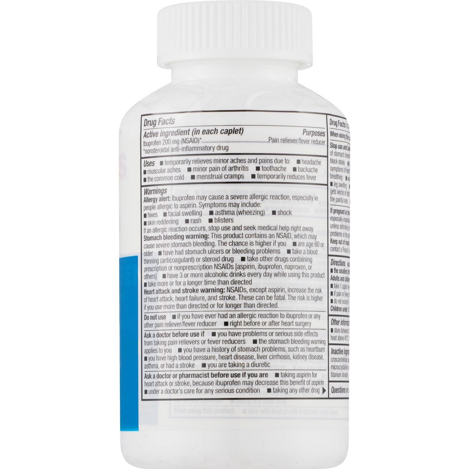 slide 5 of 6, Cvs Health Ibuprofen Pain Reliever & Fever Reducer (Nsaid) 200 Mg Coated Caplets, 500 Ct, 2 Pack, 500 ct