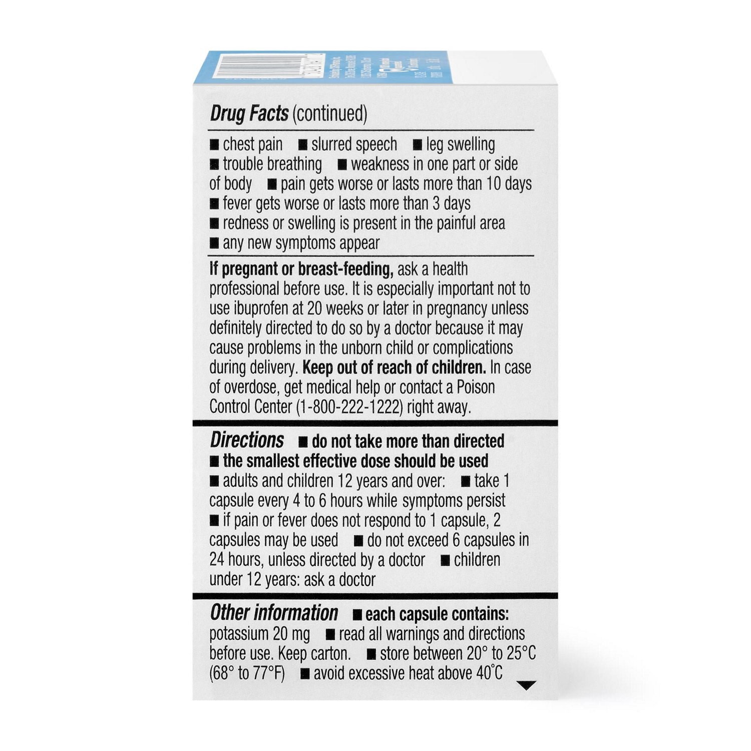 slide 4 of 7, Cvs Health Ibuprofen 200 Mg Liquid Filled Softgels, 20 Ct, 20 ct