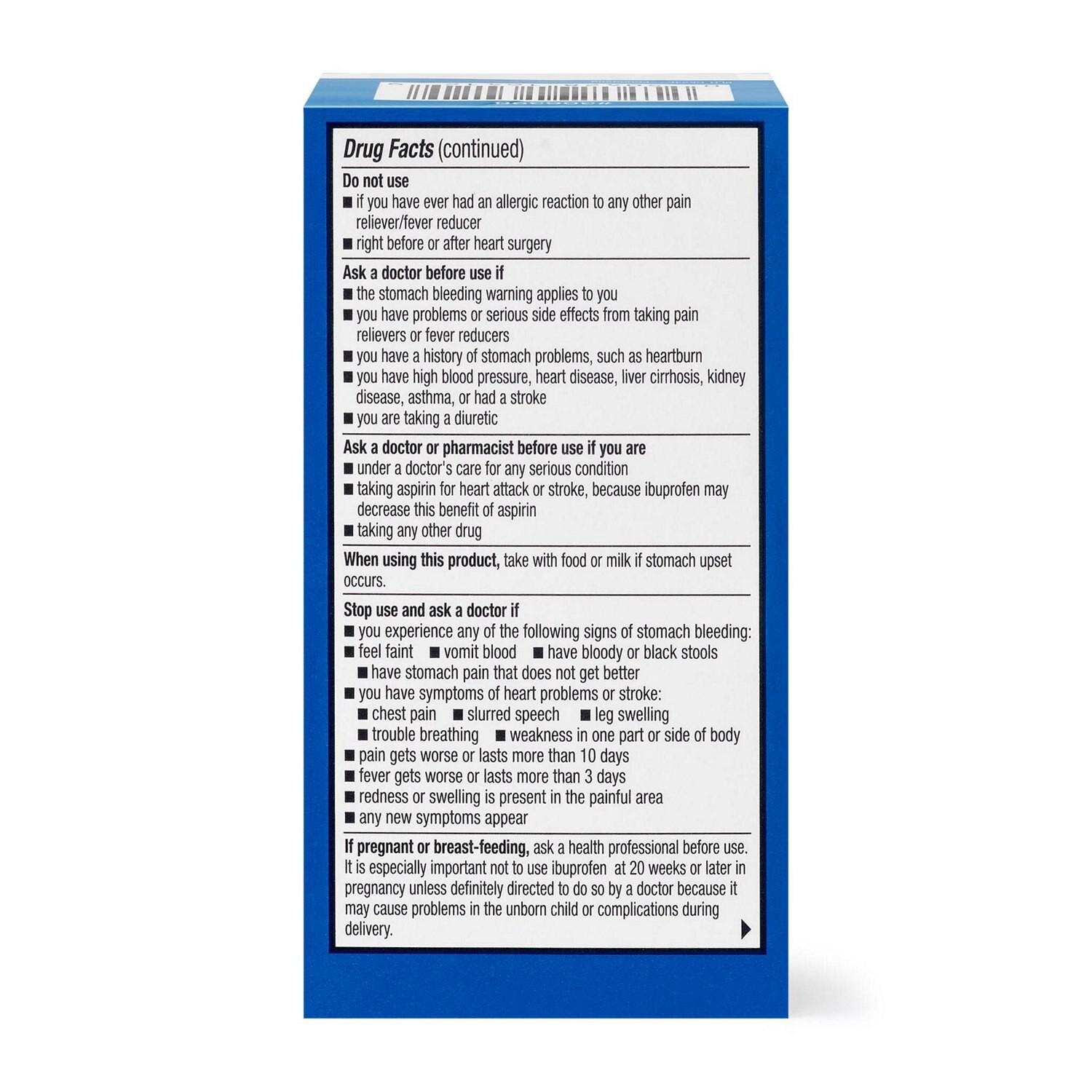 slide 7 of 7, Cvs Health Ibuprofen 200 Mg Liquid Filled Softgels, 40 Ct, 40 ct