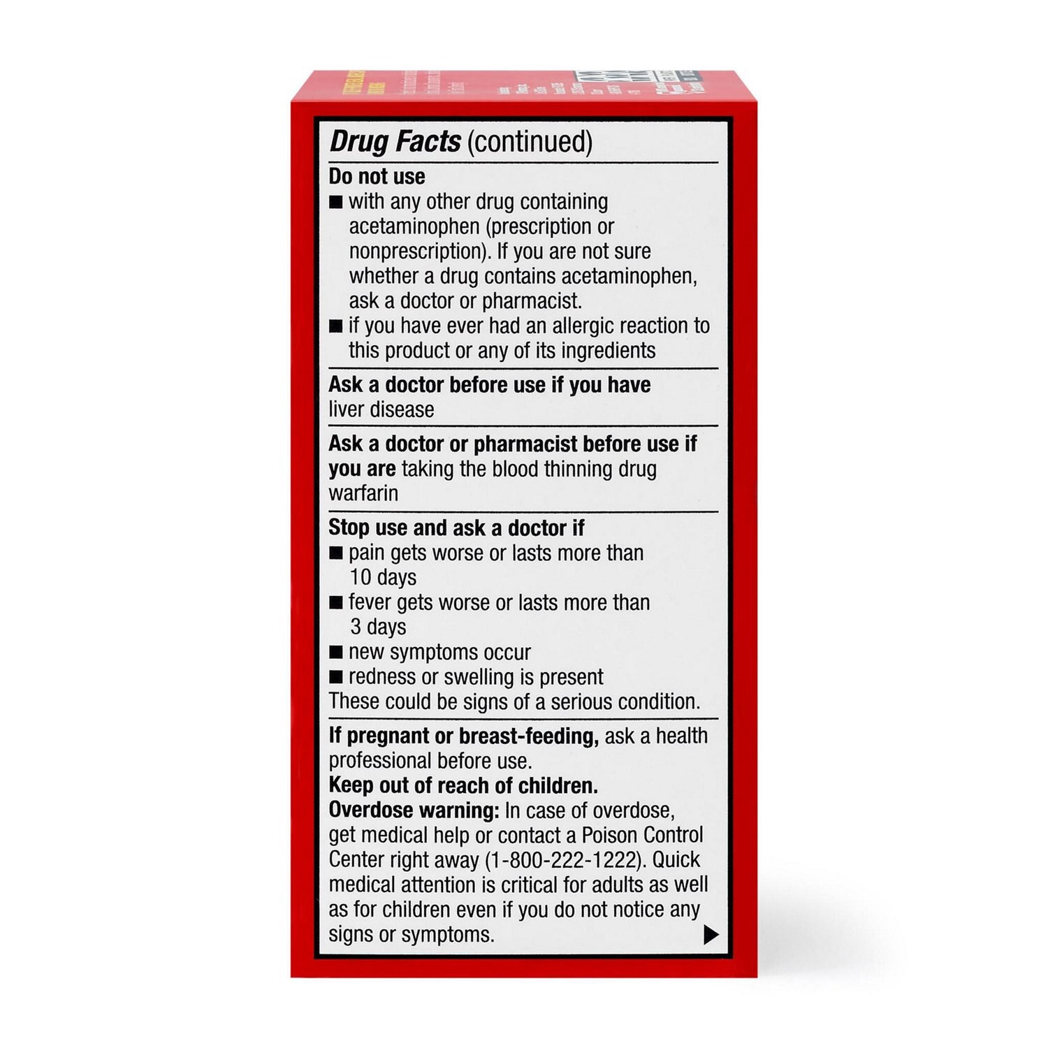 slide 4 of 10, Cvs Health Extra Strength Acetaminophen Pain Reliever & Fever Reducer 500 Mg Caplets, 24 Ct, 24 ct