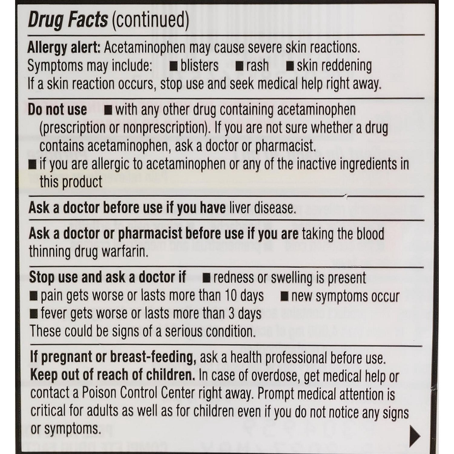 slide 5 of 5, Cvs Health Extra Strength Acetaminophen Pain Reliever & Fever Reducer 500 Mg Liquid, Cherry, 8 Fl Oz, 8 oz