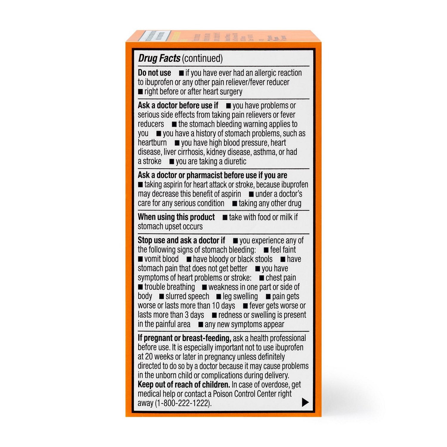 slide 7 of 9, Cvs Health Ibuprofen Pain Reliever & Fever Reducer (Nsaid) 200 Mg Coated Caplets, 100 Ct, 100 ct