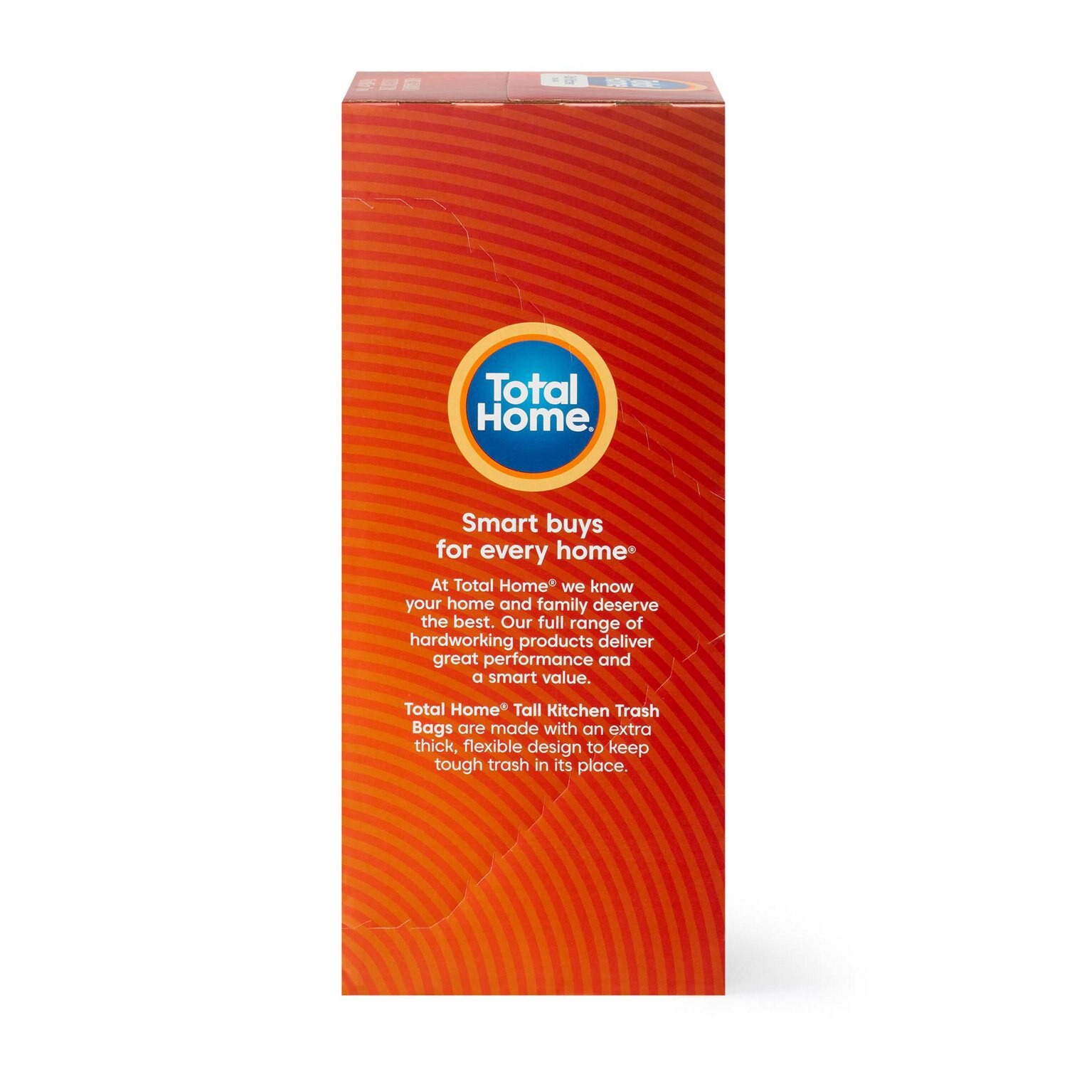 slide 5 of 5, Total Home Drawstring Tall Kitchen Trash Bags, 13 Gal, 45 ct