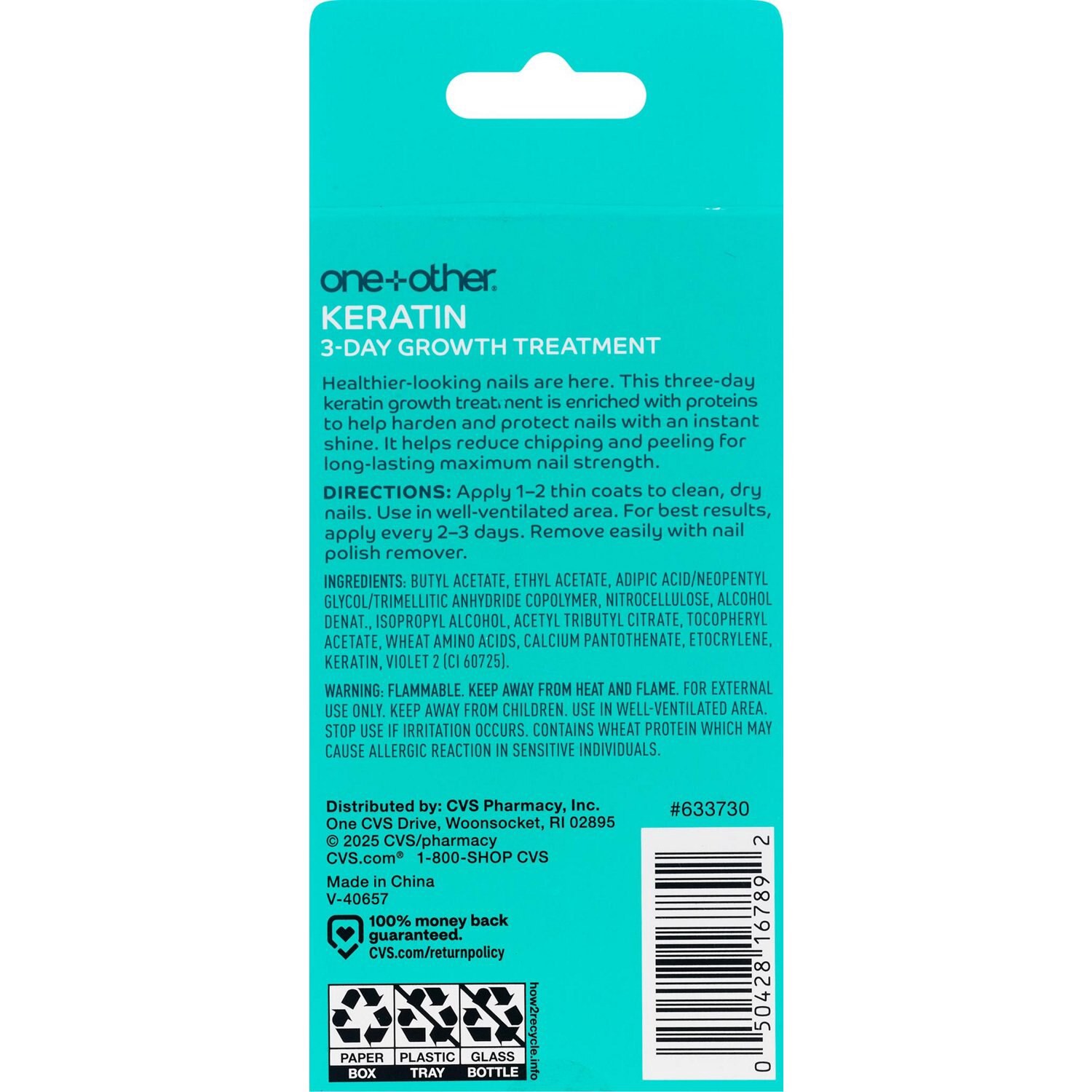 slide 3 of 3, One+other Keratin 3 Day Growth Treatment, 0.55 oz