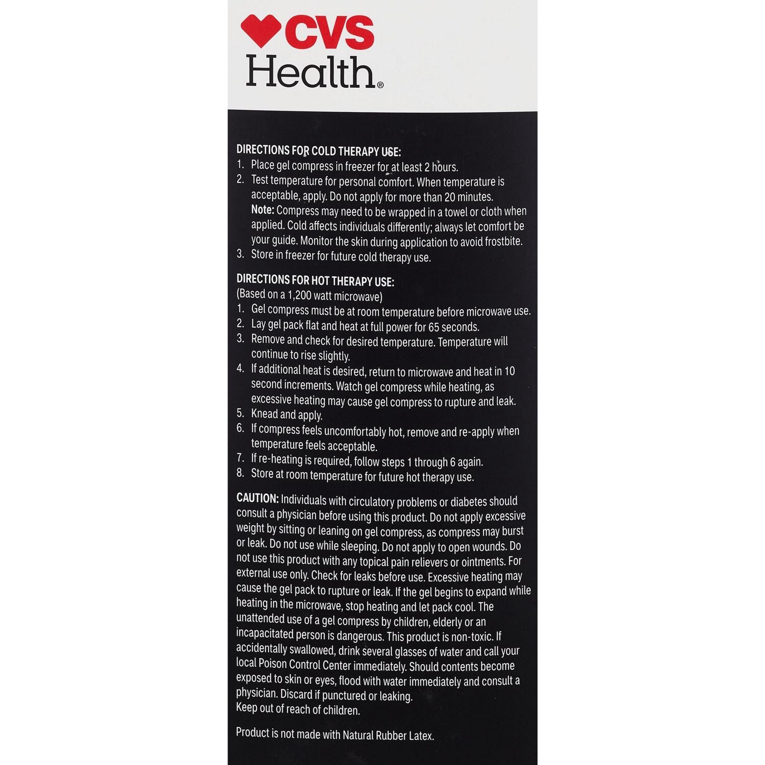 slide 5 of 5, Cvs Health Hot & Cold Knee Support Brace, 1 ct