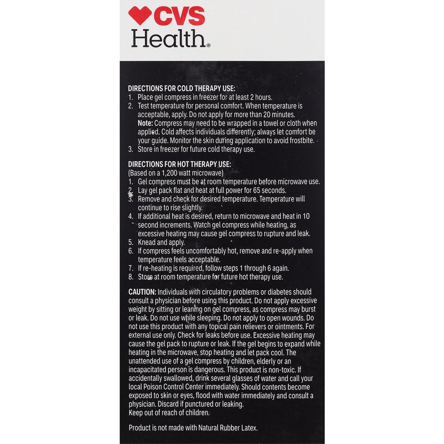 slide 5 of 5, Cvs Health Hot & Cold Multipurpose Support Brace, 1 ct