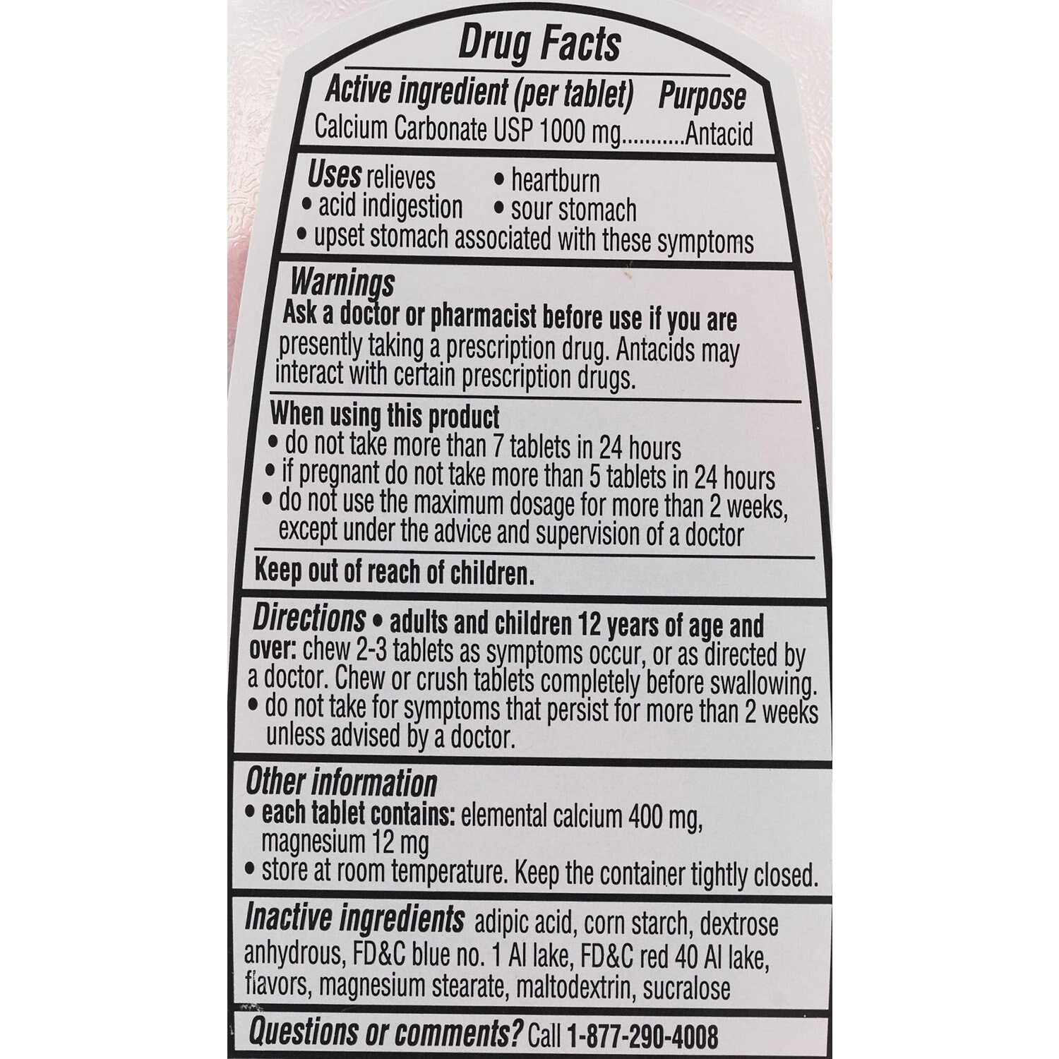 slide 5 of 5, Cvs Health Antacid Chewable Tablets, Assorted Berries, 72 Ct, 72 ct