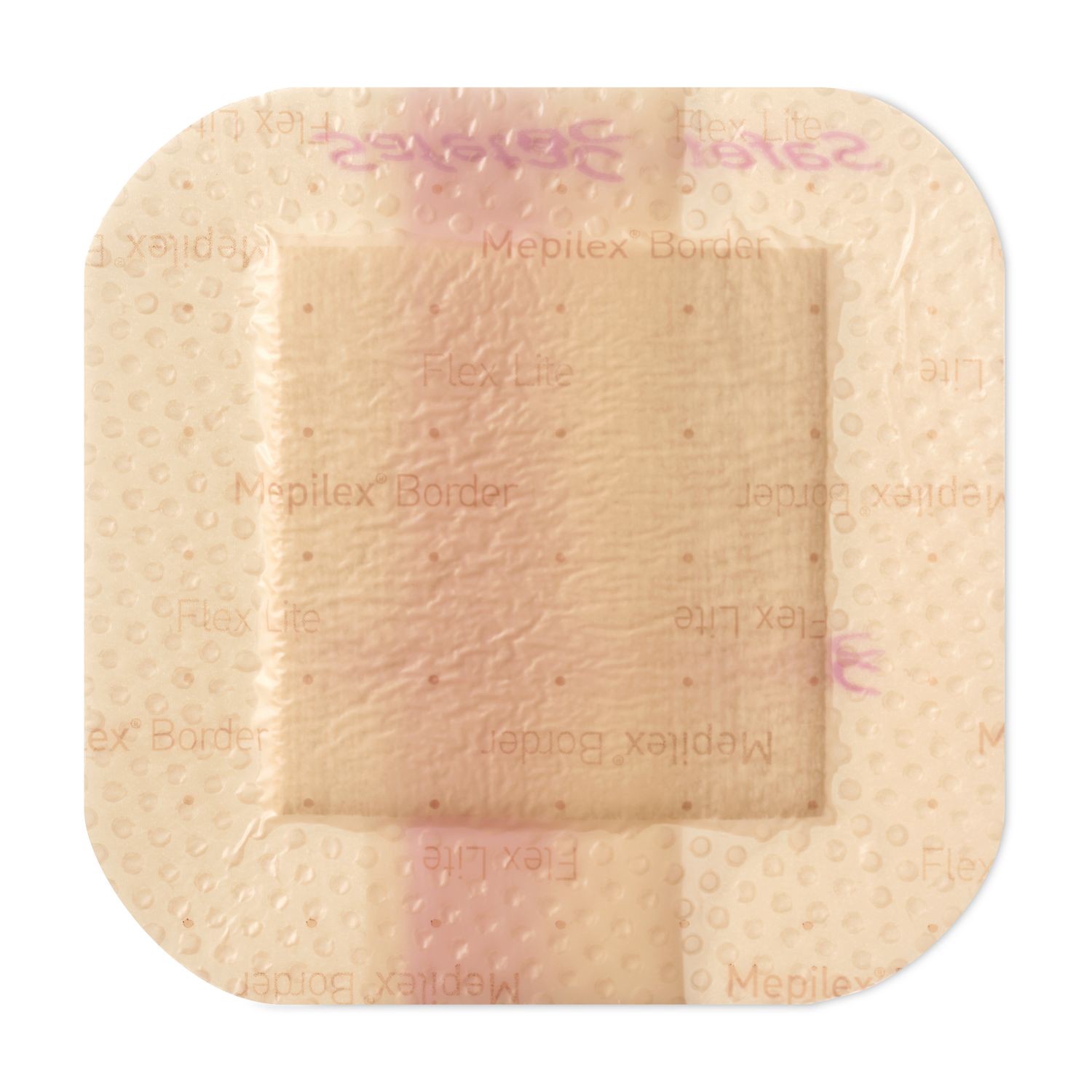 slide 6 of 7, CVS Health Mepilex Border Lite Foam Adhesive Sterile Dressings, 3 In X 3 In, 3 Ct, 3 ct