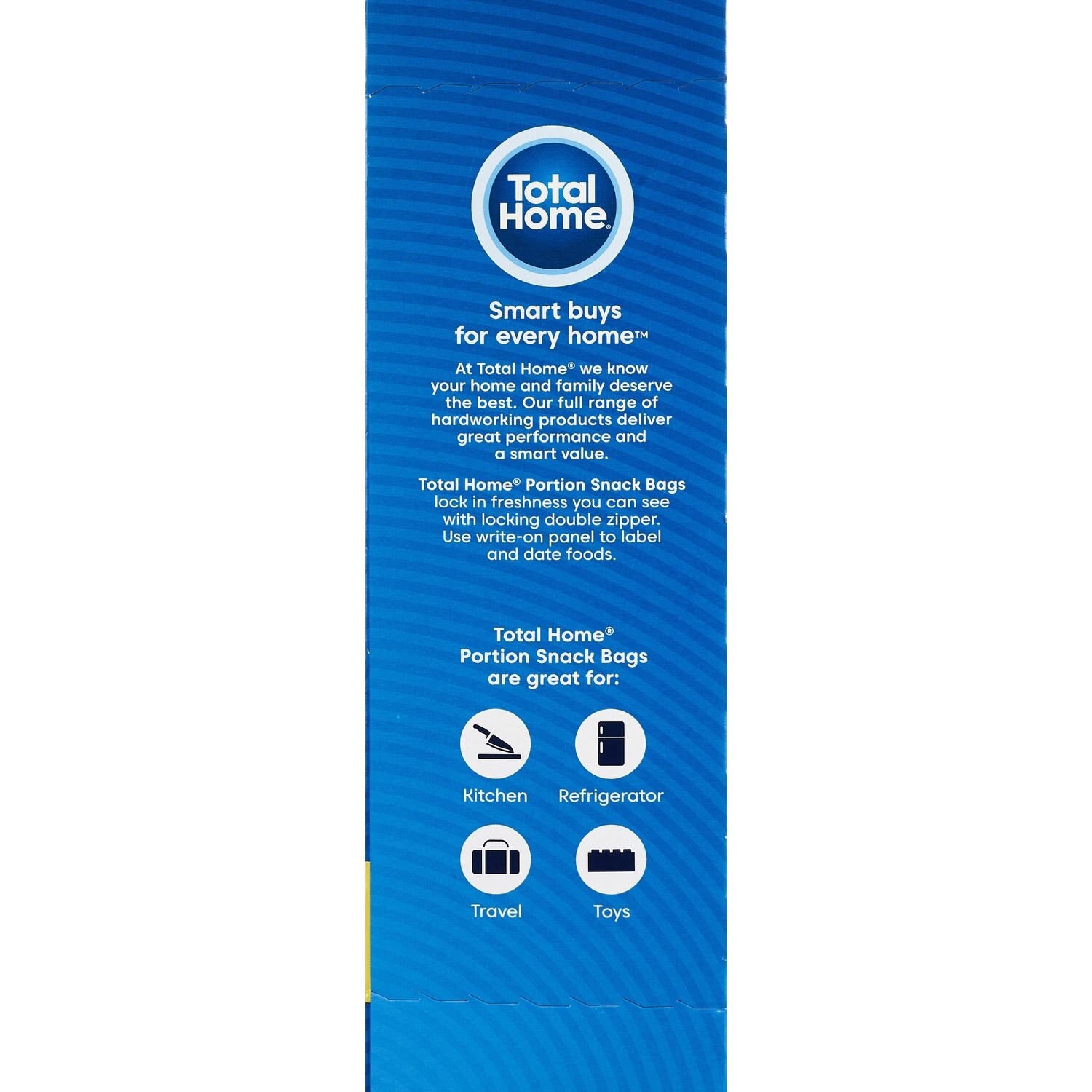 slide 2 of 3, Total Home Portion Control Snack Bags, 80 Ct, 1 ct