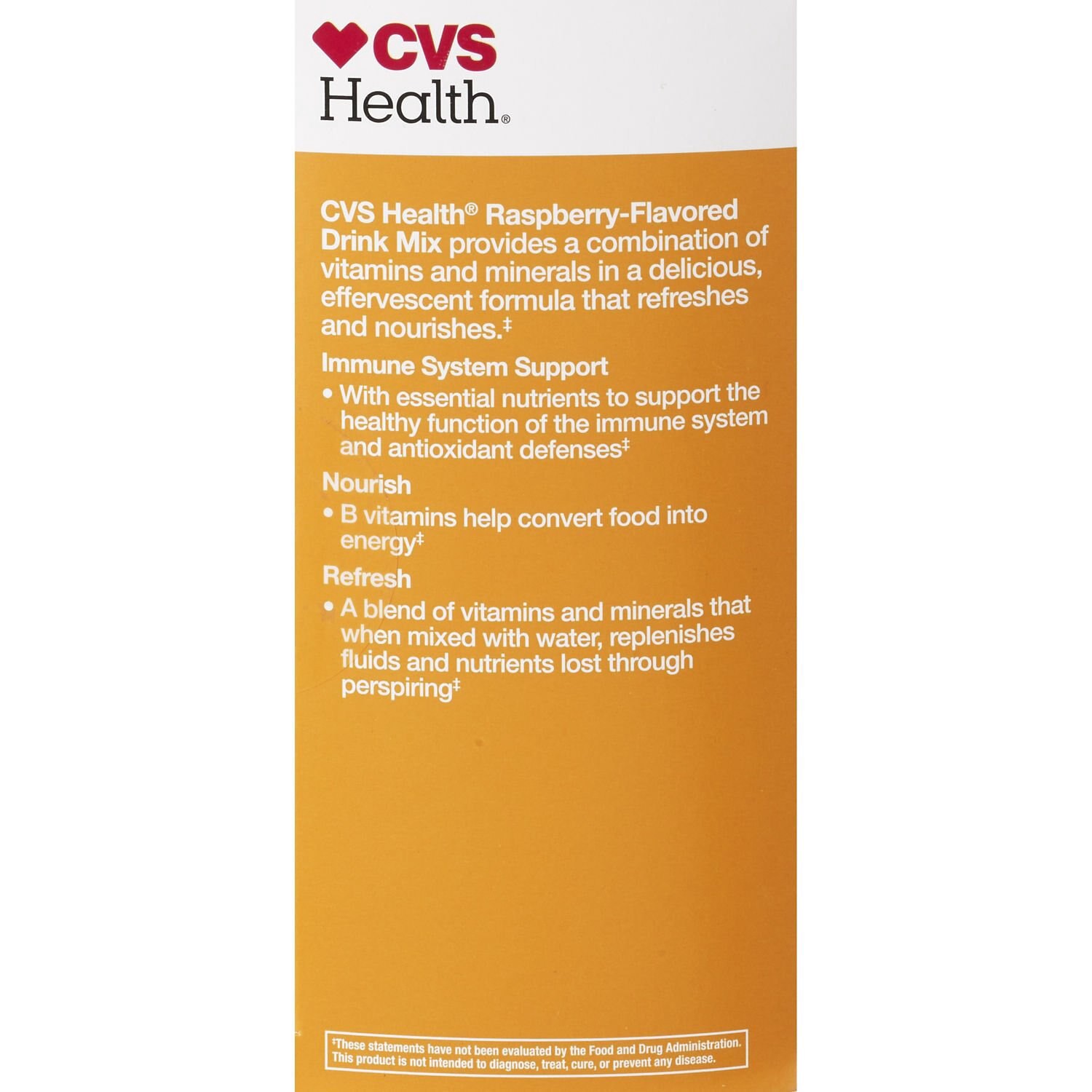 slide 3 of 4, CVS Health Immune Support Vitamin C Drink Packets, Raspberry, 36 Ct, 36 ct