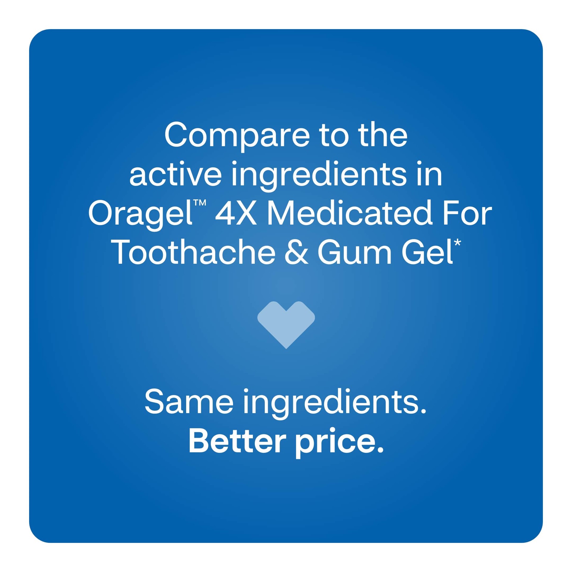 slide 6 of 7, CVS Health Severe Toothache & Gum Relief Gel, Triple Medicated, 0.25 Oz, 1 ct