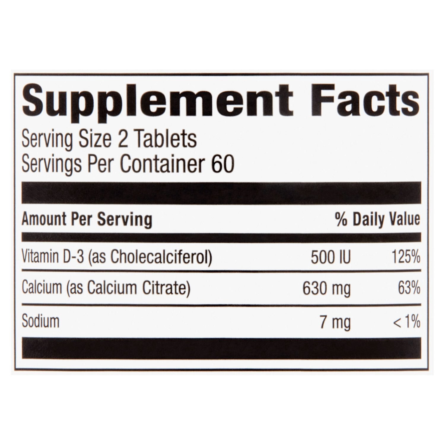 slide 4 of 5, CVS Health Calcium Citrate + D3 Tablets, 120 Ct, 1 ct