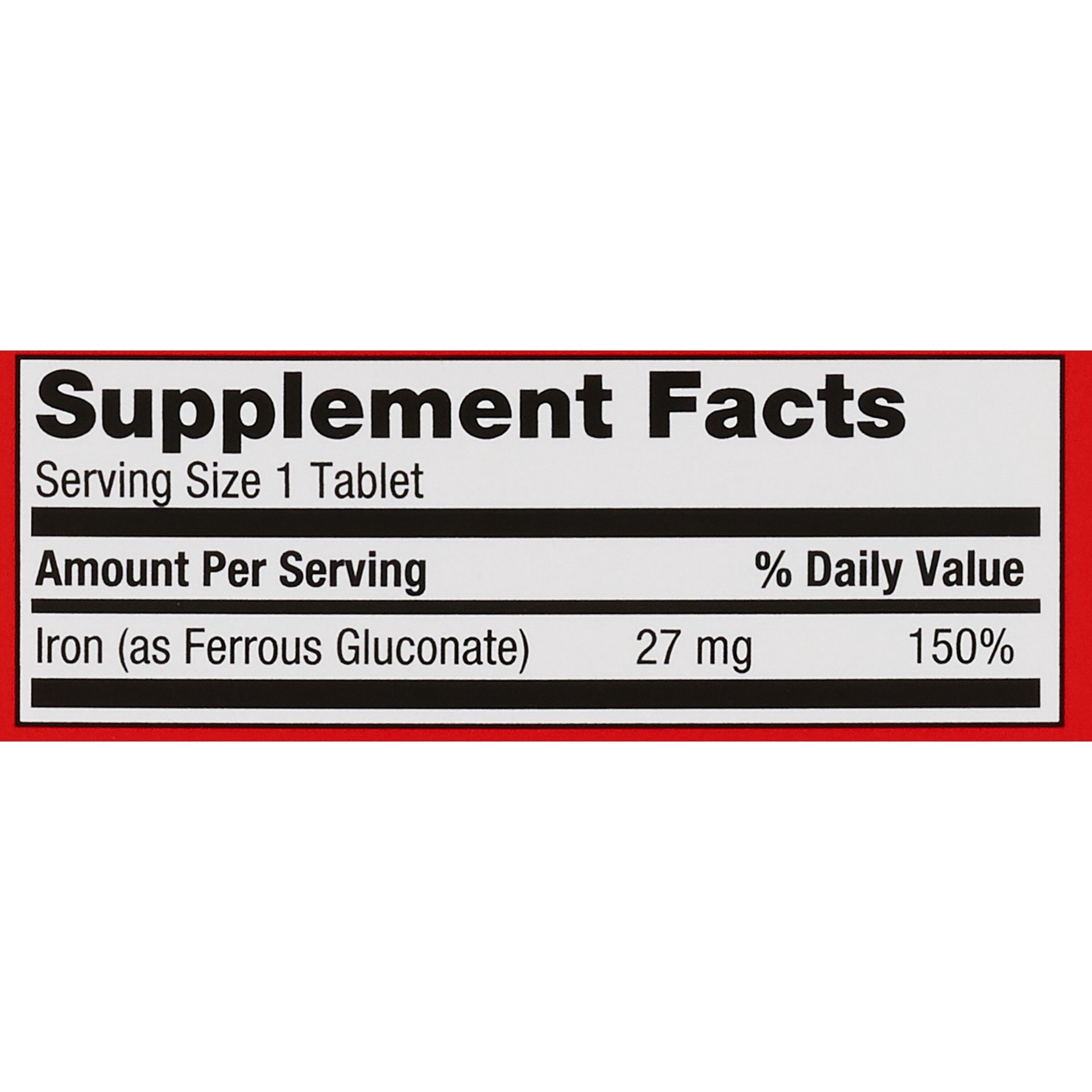 slide 5 of 7, CVS Health Iron Tablets, 100 Ct, 1 ct
