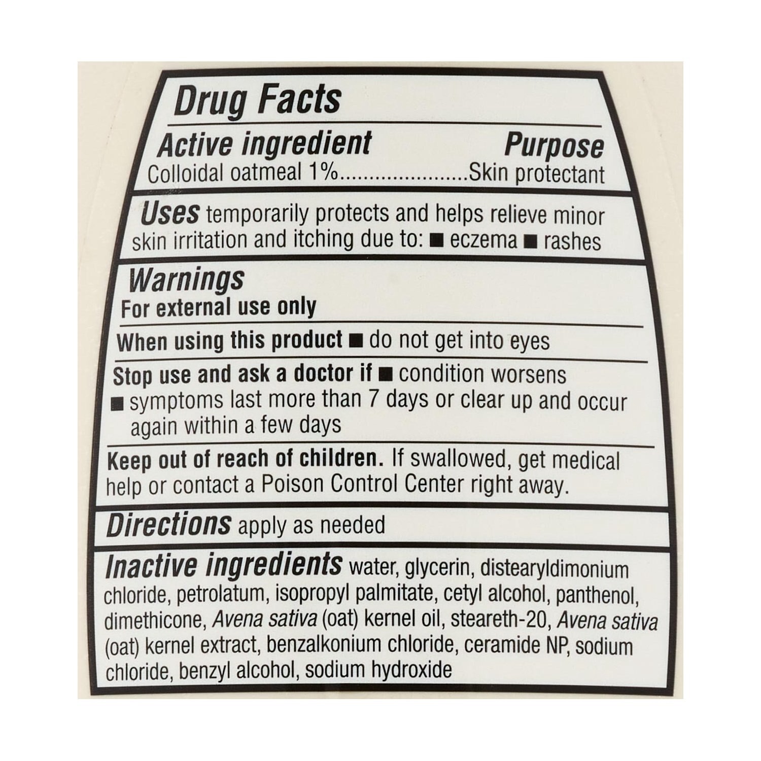 slide 2 of 3, CVS Health Eczema Care Moisturizing Cream Fragrance-Free, 12 Oz, 1 ct