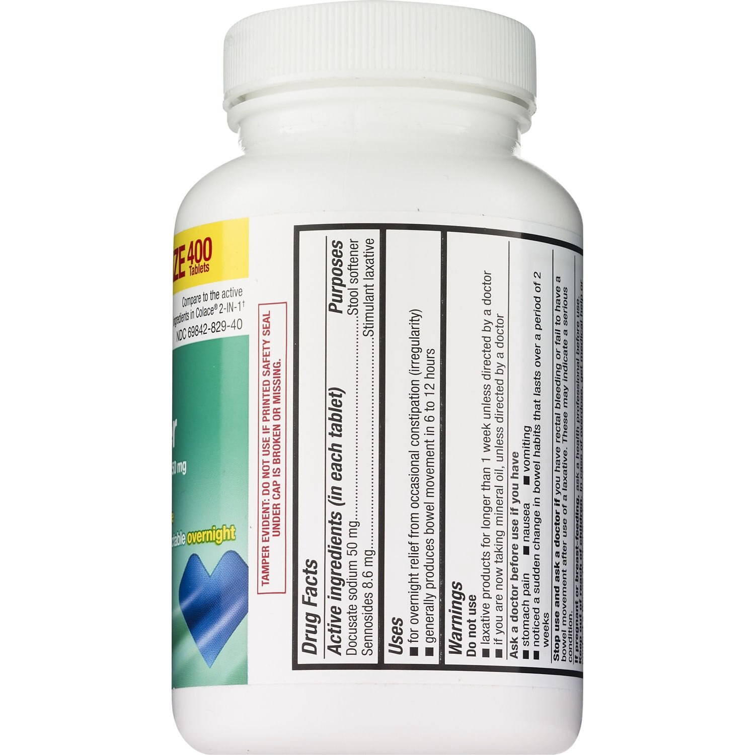 slide 2 of 6, Cvs Health Stool Softener Plus Stimulant Laxative Tablets, 400 Ct, 1 ct