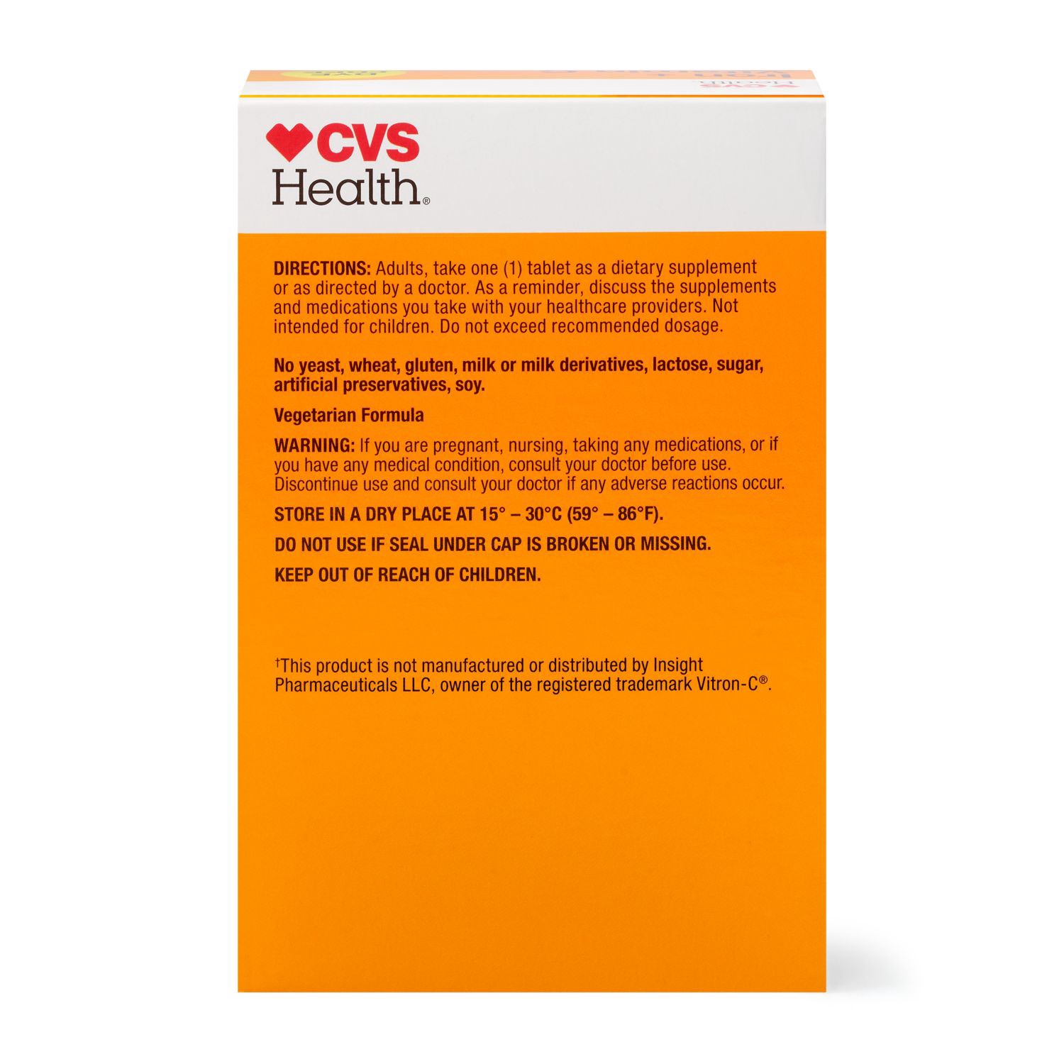 slide 6 of 6, Cvs Health Iron + Vitamin C Tablets, 60 Ct, 1 ct