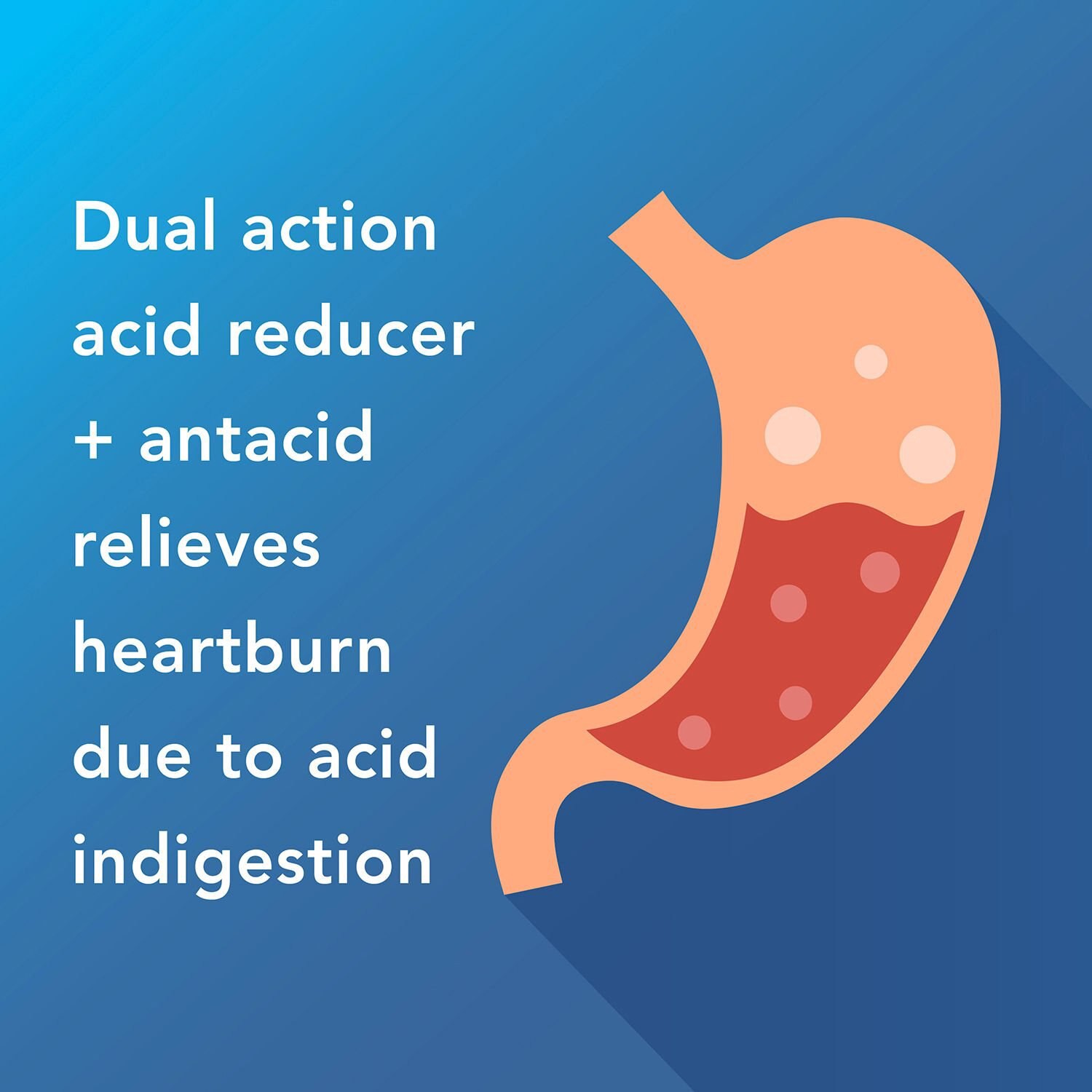 slide 3 of 7, CVS Health Dual Action Complete Acid Reducer Plus Antacid Tablets Cool Mint, 25 ct