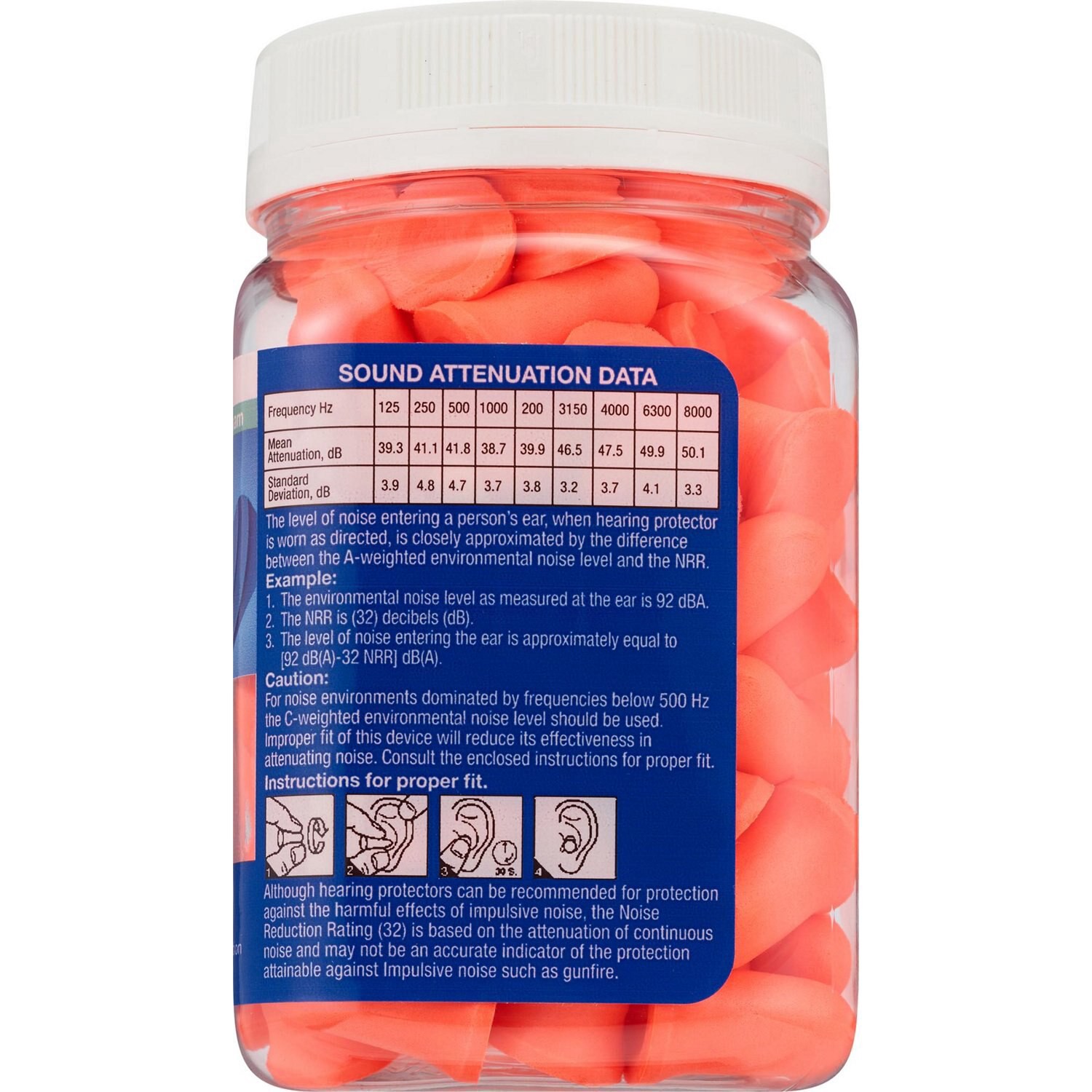 slide 2 of 4, CVS Health Superior Soft Foam Earplugs, 50 Pair, 1 ct