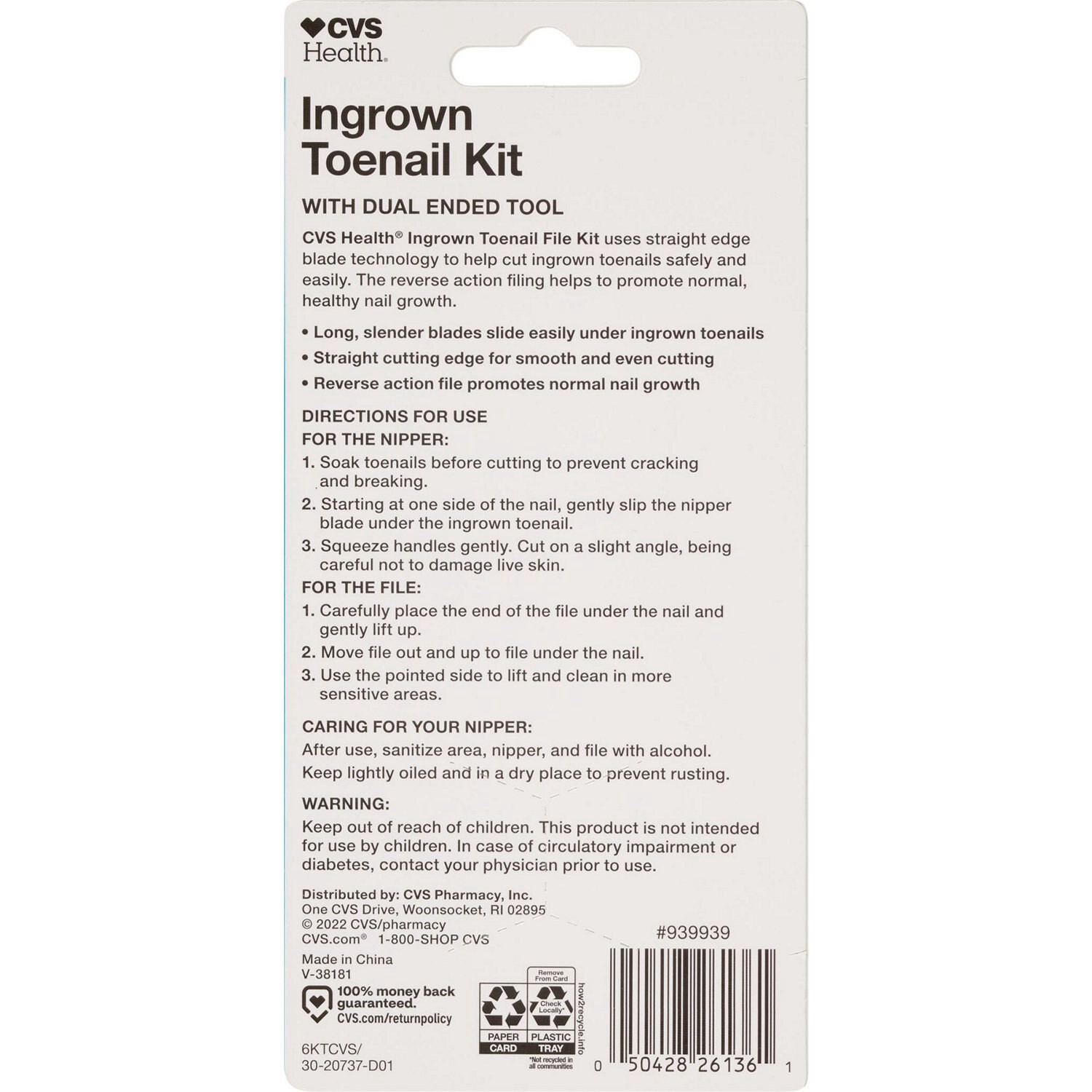 slide 2 of 3, CVS Health Ingrown Toenail Kit, 1 ct