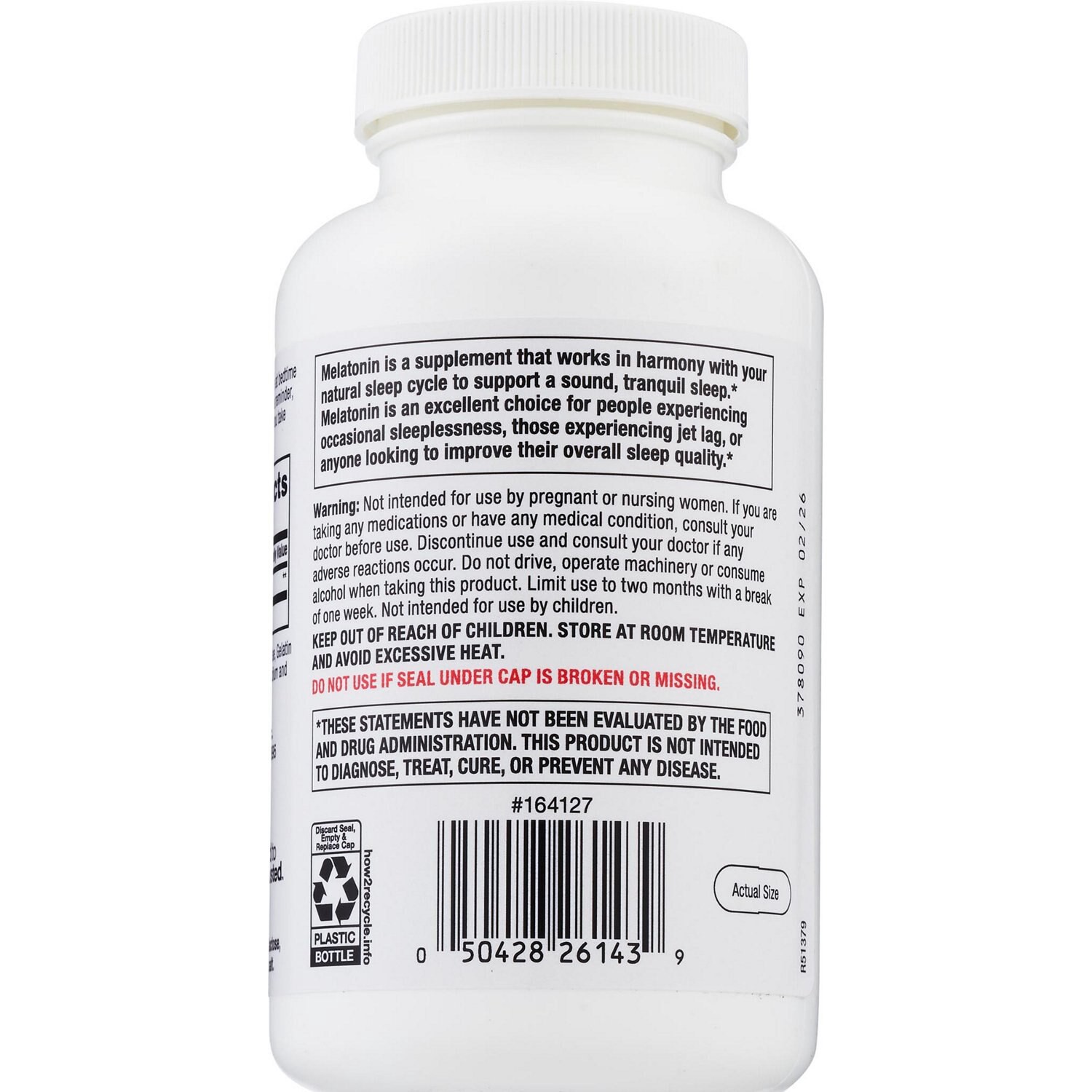 slide 2 of 3, CVS Health Melatonin Tablets, 10 Mg, 200 Ct, 1 ct