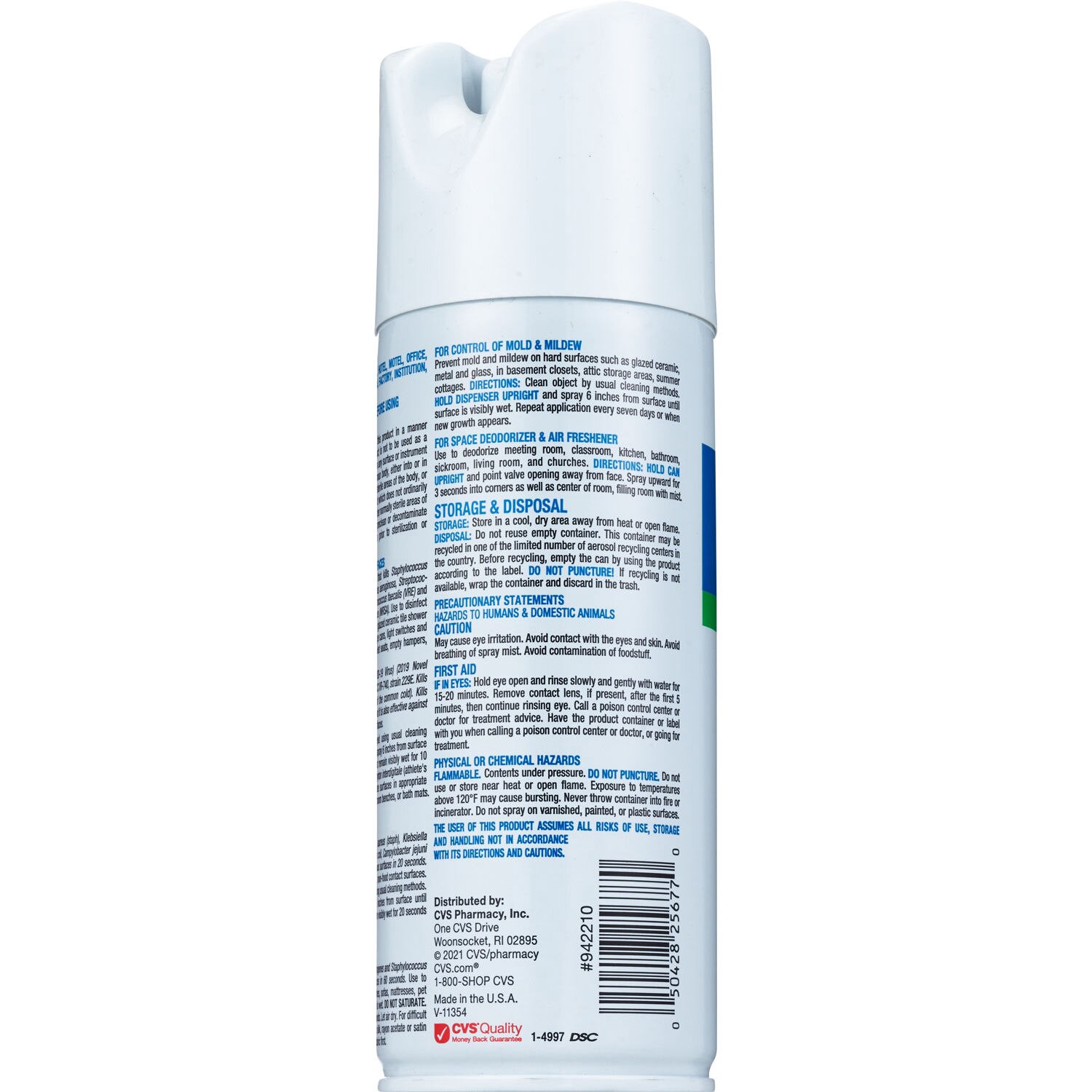 slide 2 of 3, Total Home Disinfectant Spray, Hawaiian Mist Scent, 12.5 Oz, 1 ct