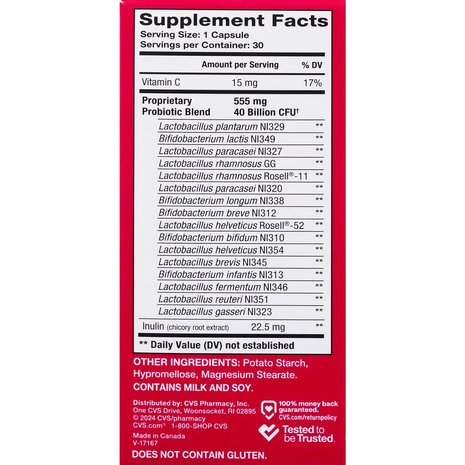 slide 3 of 4, CVS Health Women's Daily Probiotic, 30 Ct, 30 ct