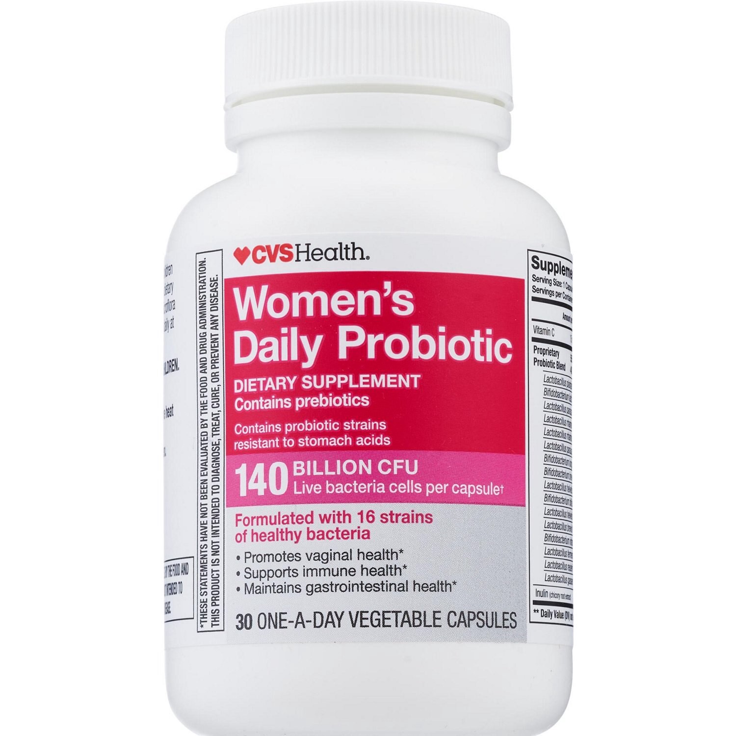 slide 4 of 4, CVS Health Women's Daily Probiotic, 30 Ct, 30 ct