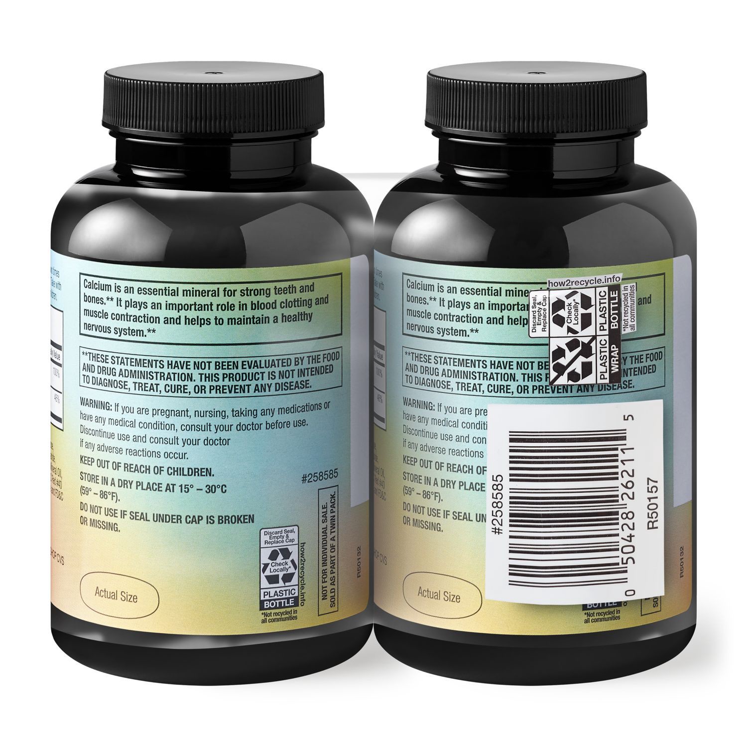 slide 4 of 7, CVS Health Twinpack Calcium & Vitamin D3, 240 Ct, 1 ct