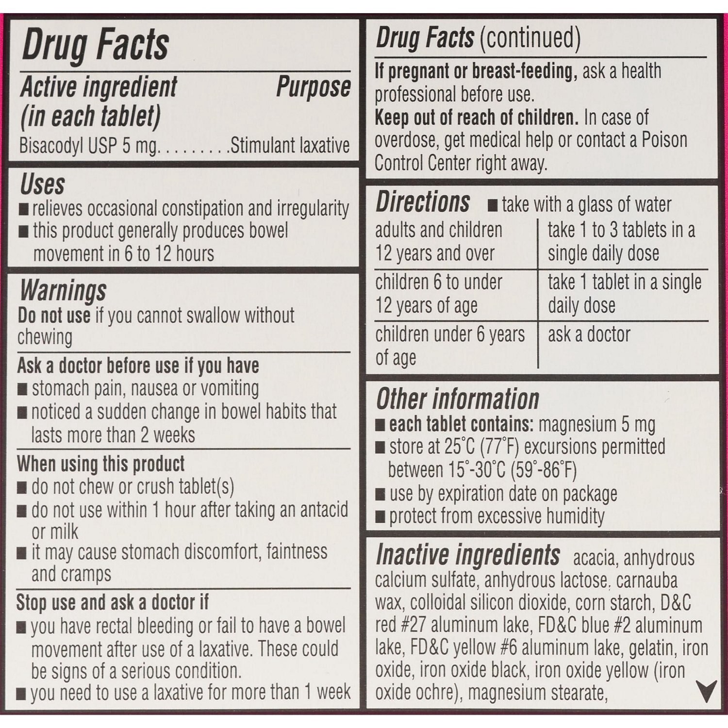 slide 4 of 7, CVS Health Women's Gentle Laxative Delayed Release Tablets, 25 Ct, 1 ct