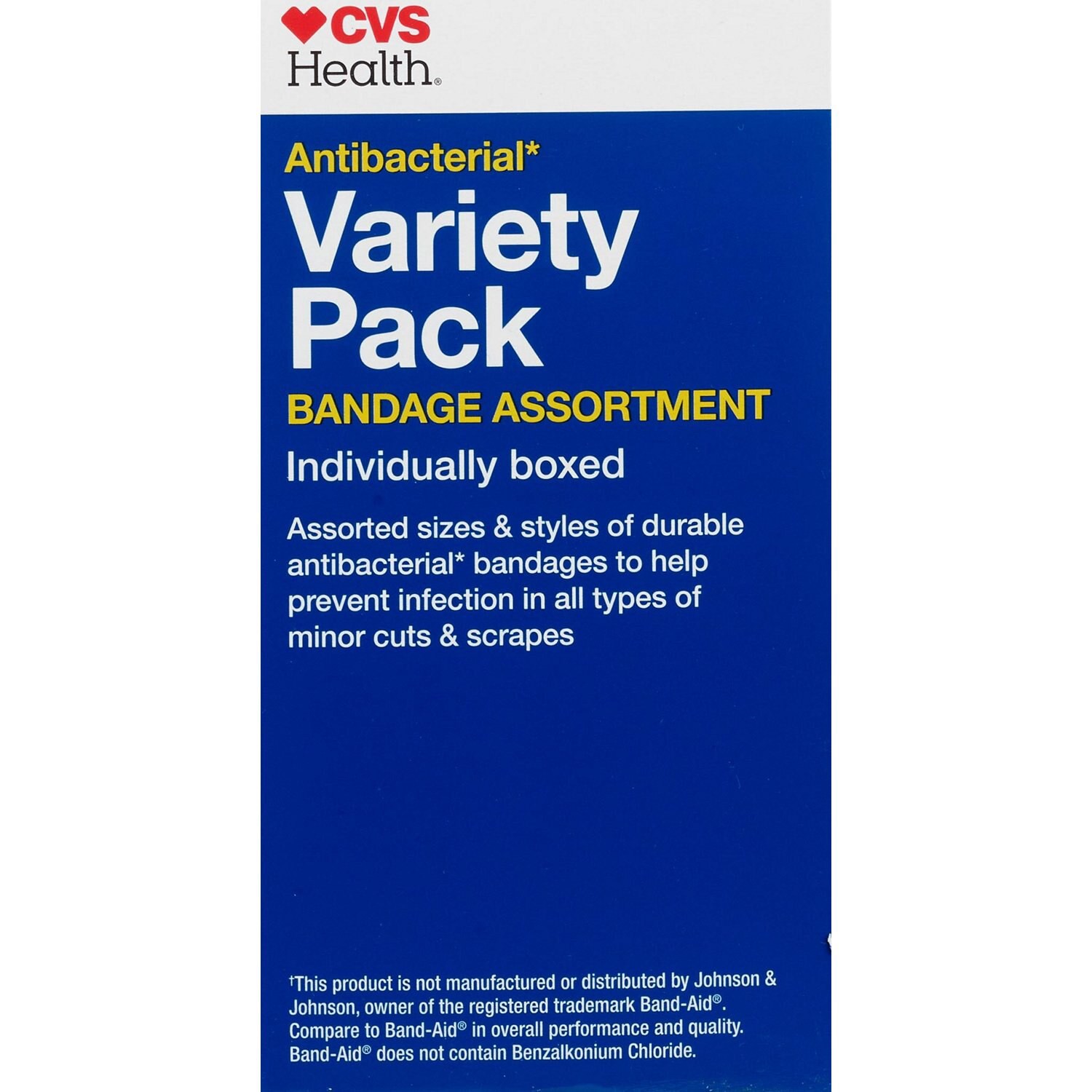 slide 4 of 5, CVS Health Variety Pack Bandage Assortment, 120 Ct, 1 ct