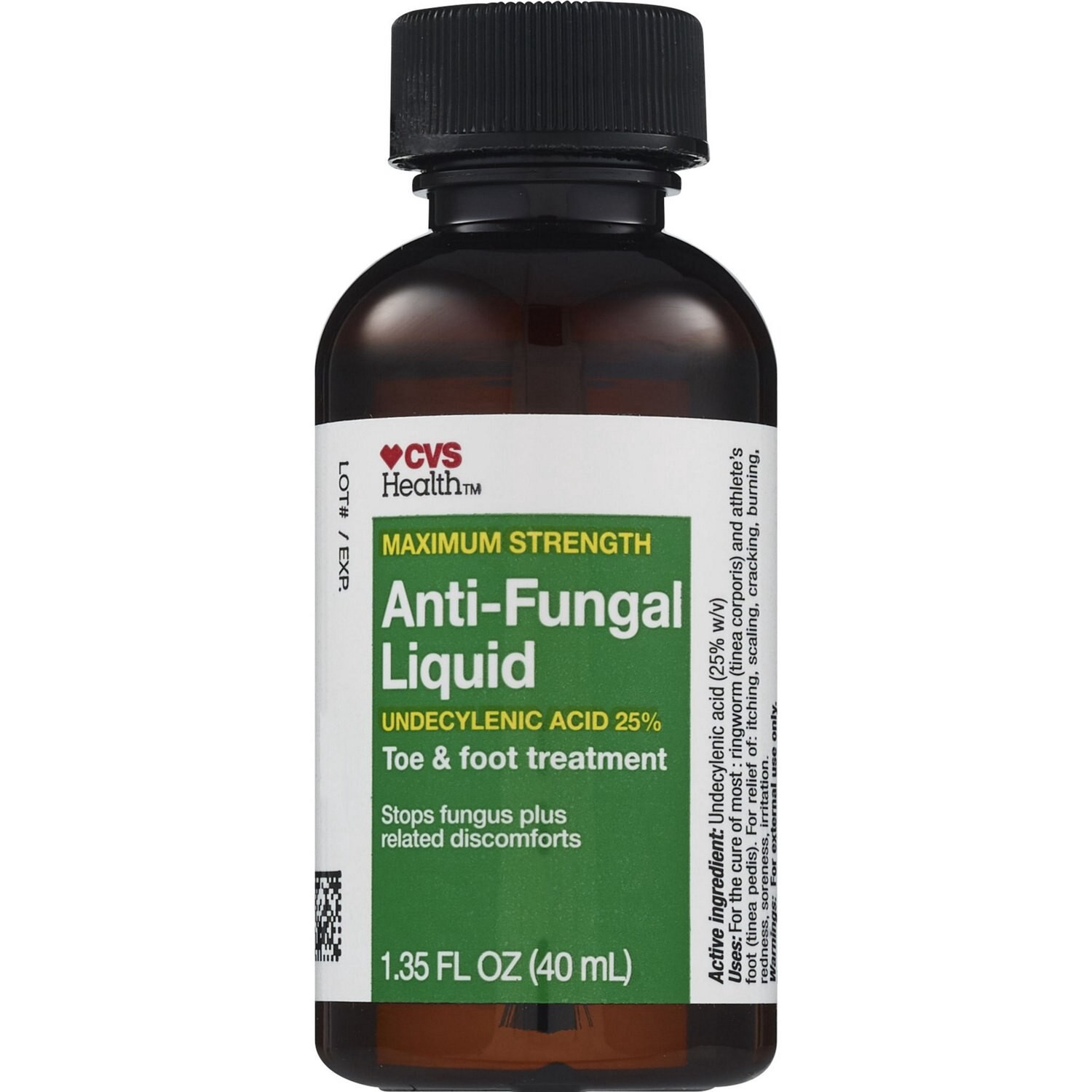 slide 3 of 6, Cvs Health Maximum Strength Antifungal Liquid Toe & Nail Treatment, 1.35 Oz, 1 ct