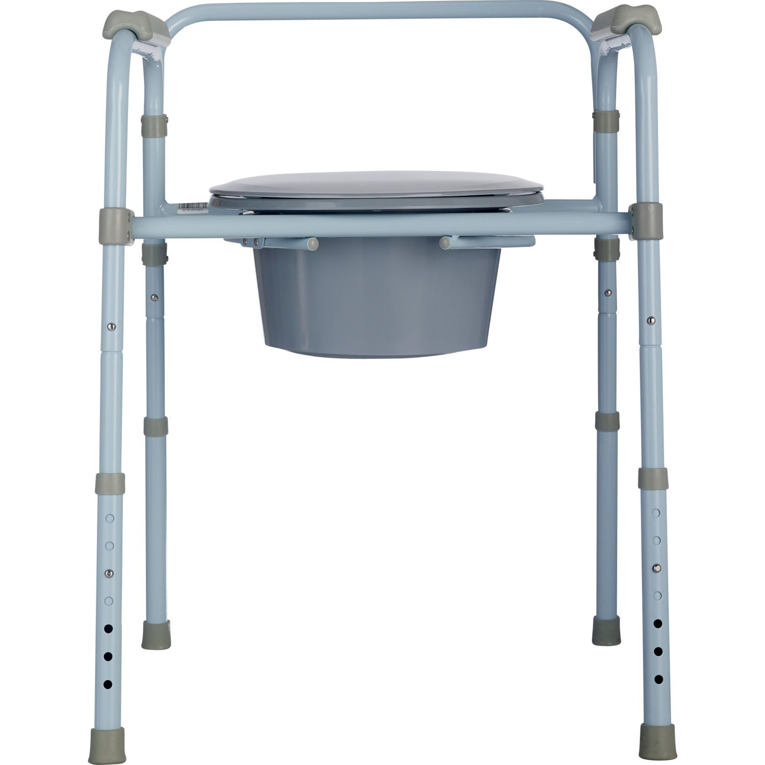 slide 4 of 8, CVS Health Folding Commode, 1 ct